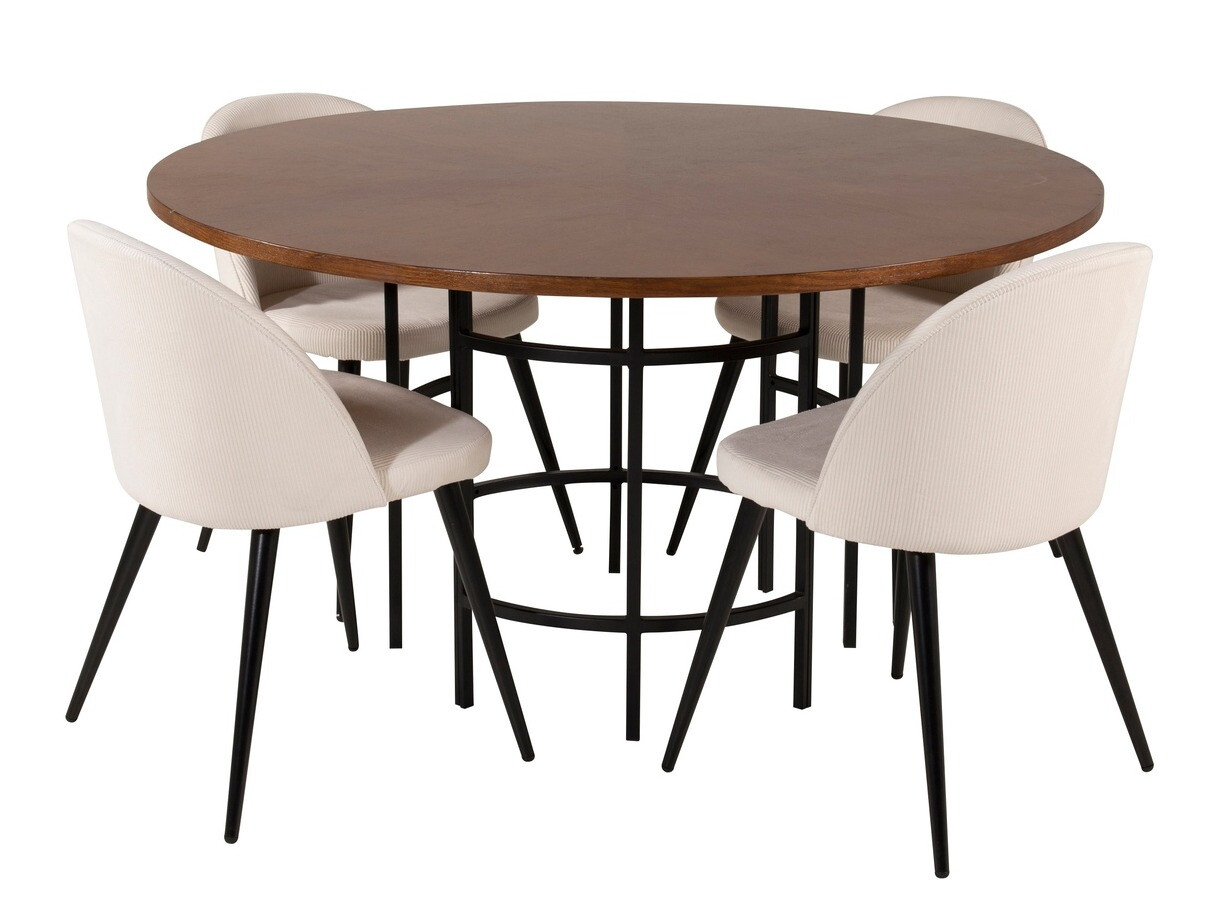 Conjunto de mesas y sillas para comedor Dallas 306