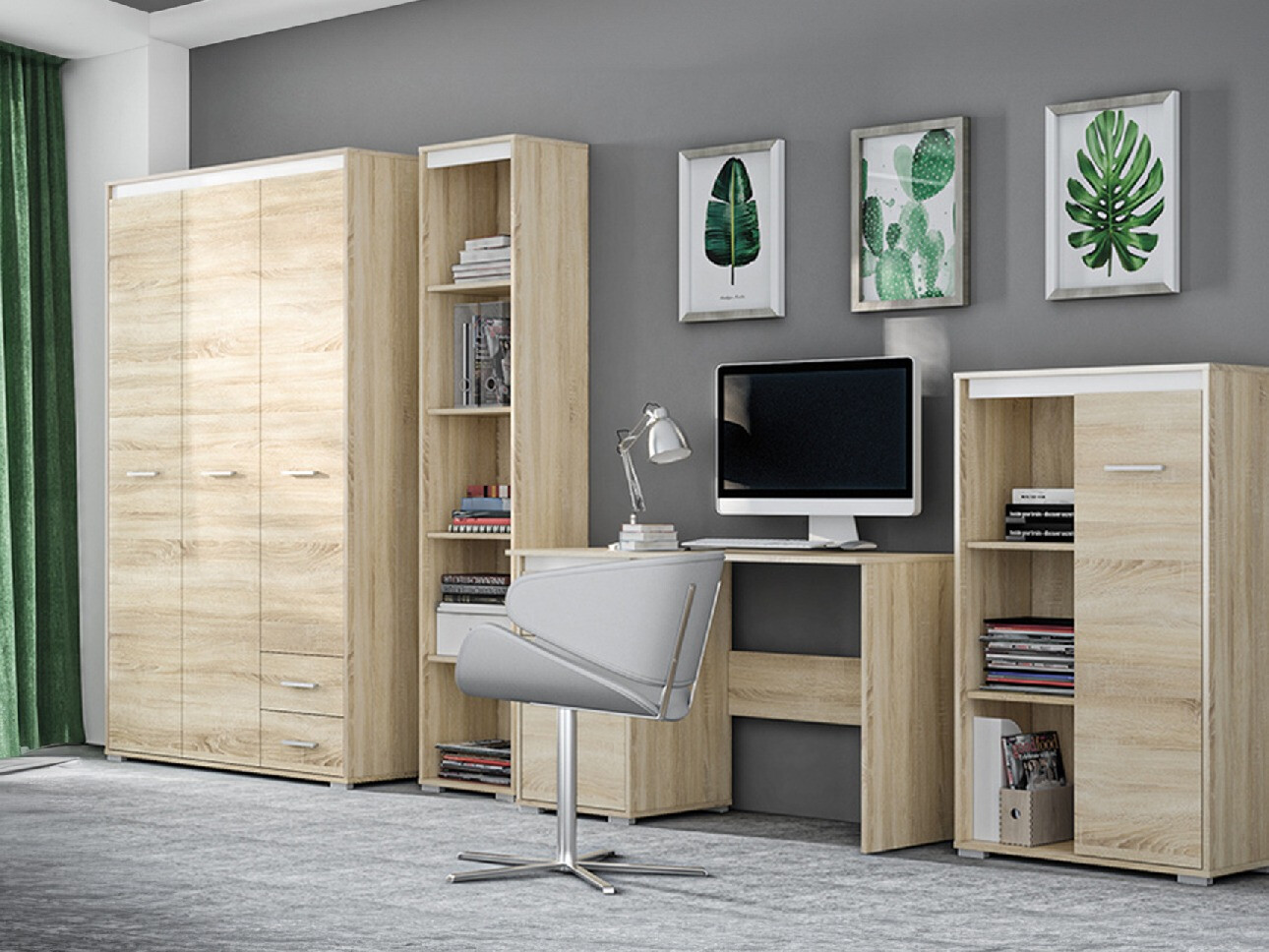 Conjunto para oficina en casa Calvere 115