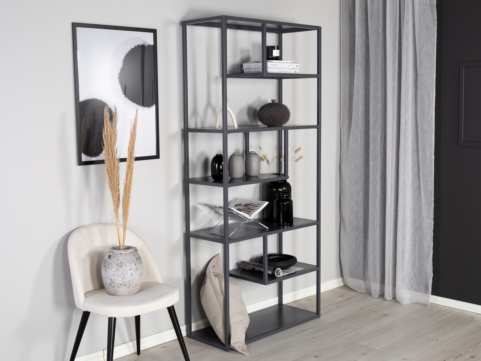 Estantería Dallas 214 (Gris claro)