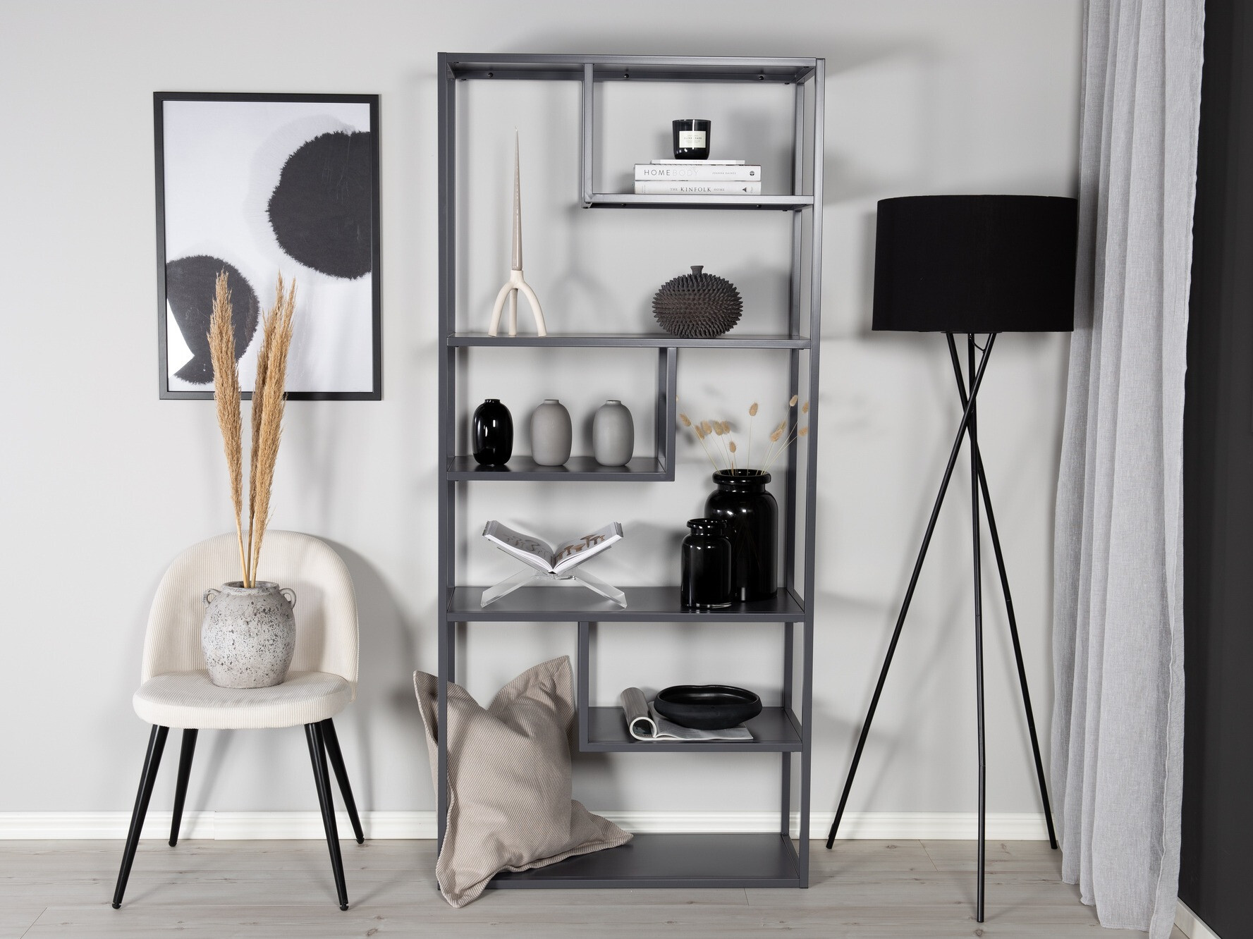 Estantería Dallas 214 (Gris claro)