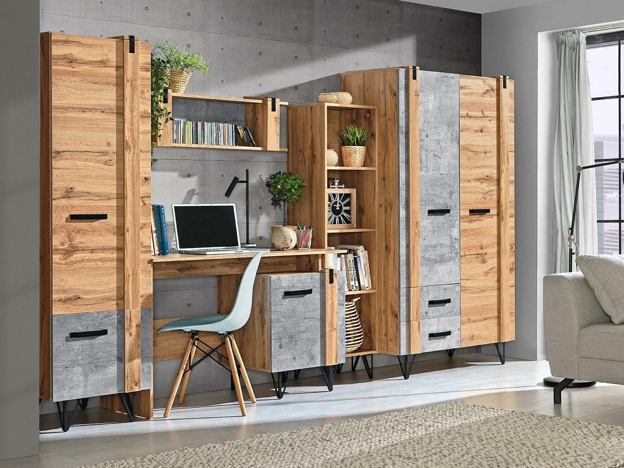 Juego de muebles Domdele 114