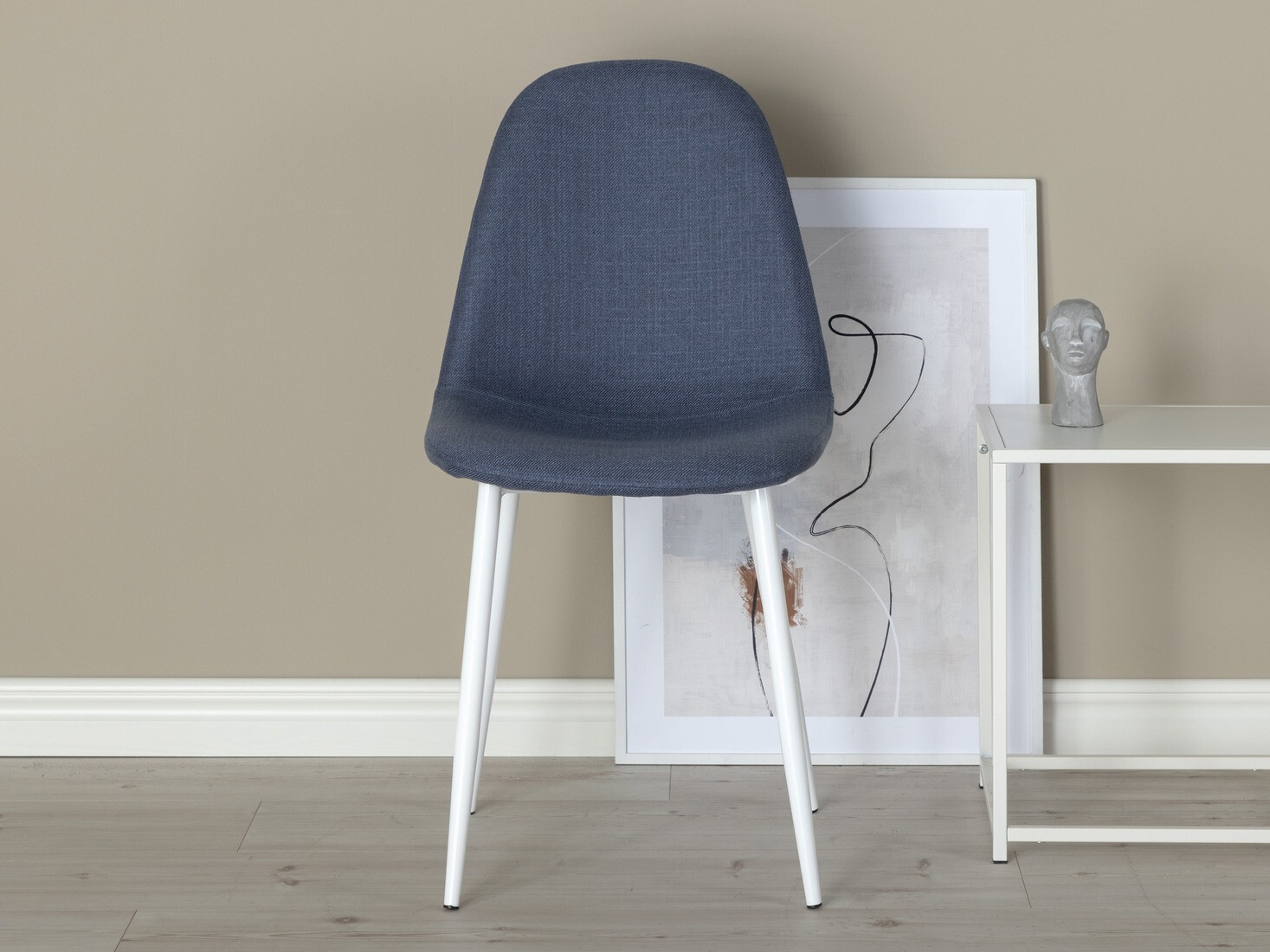 Silla Dallas 201 (Azul + Blanco)