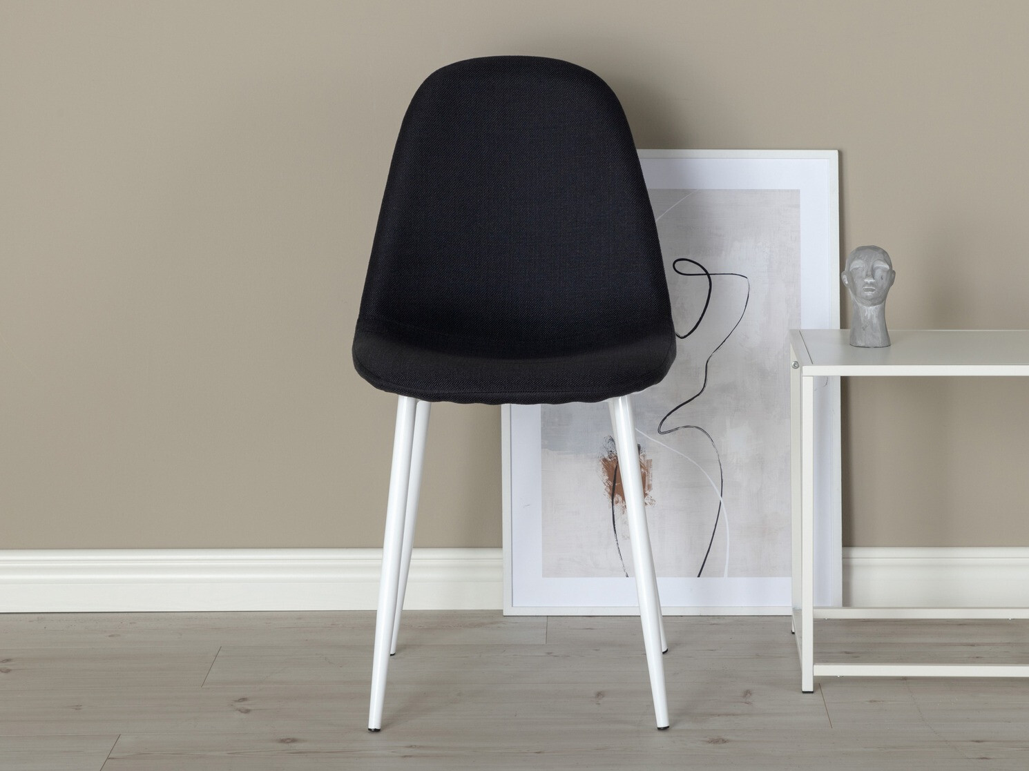 Silla Dallas 201 (Negro + Blanco)