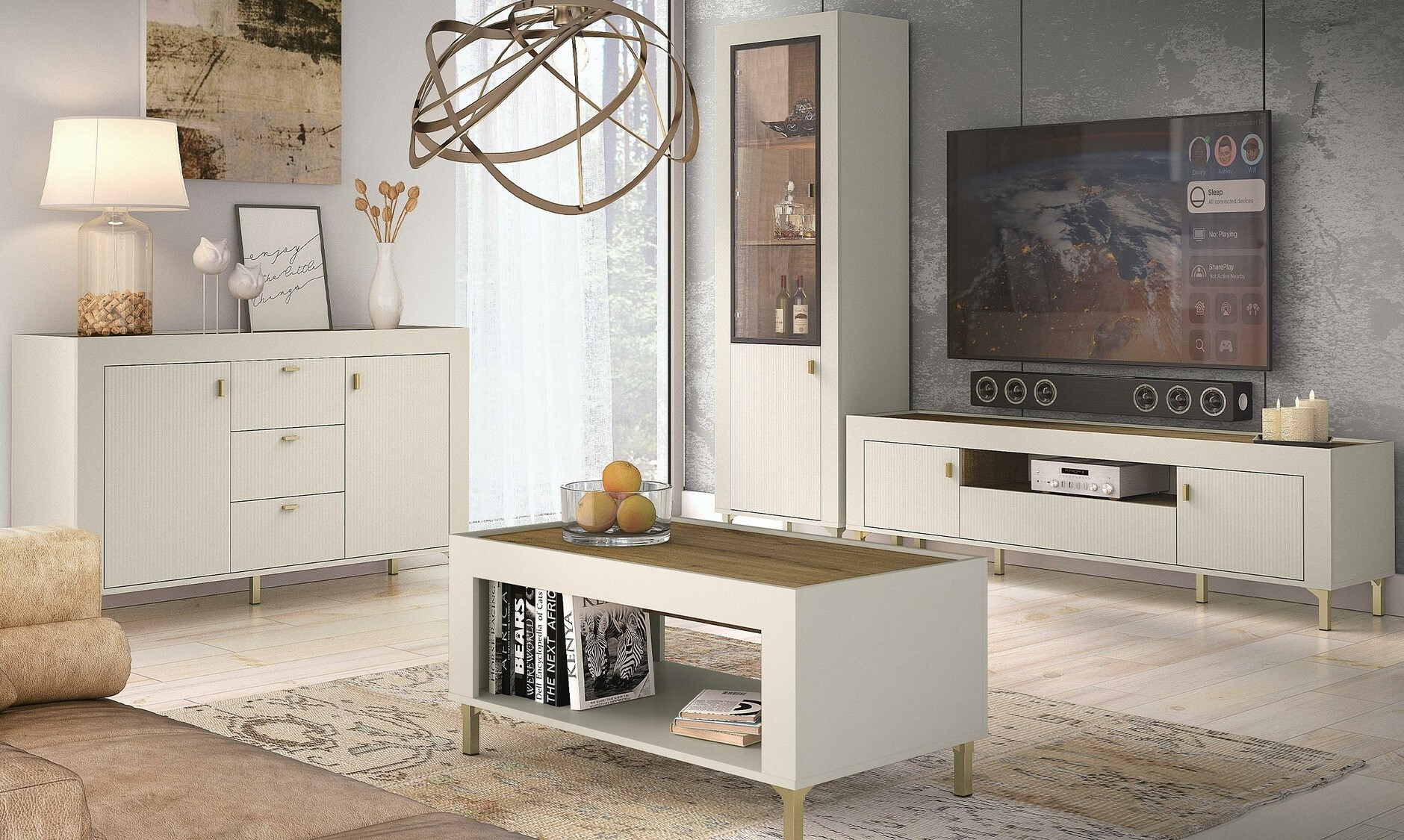 Cómoda Mormavu 103 (Cachemira)