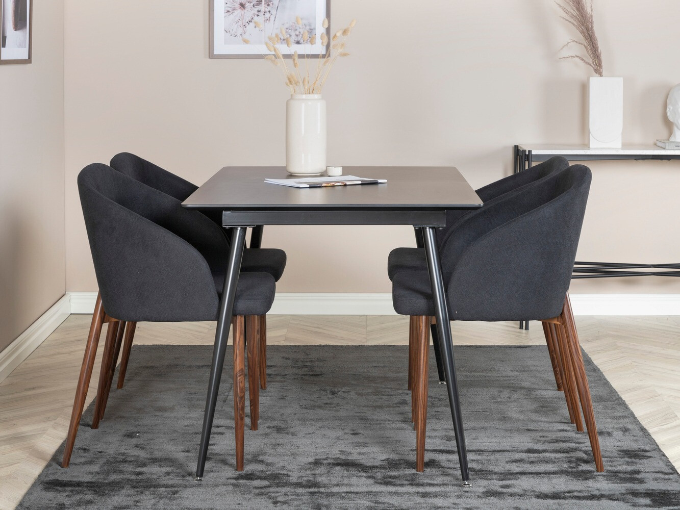 Conjunto de mesas y sillas para comedor Dallas 1531