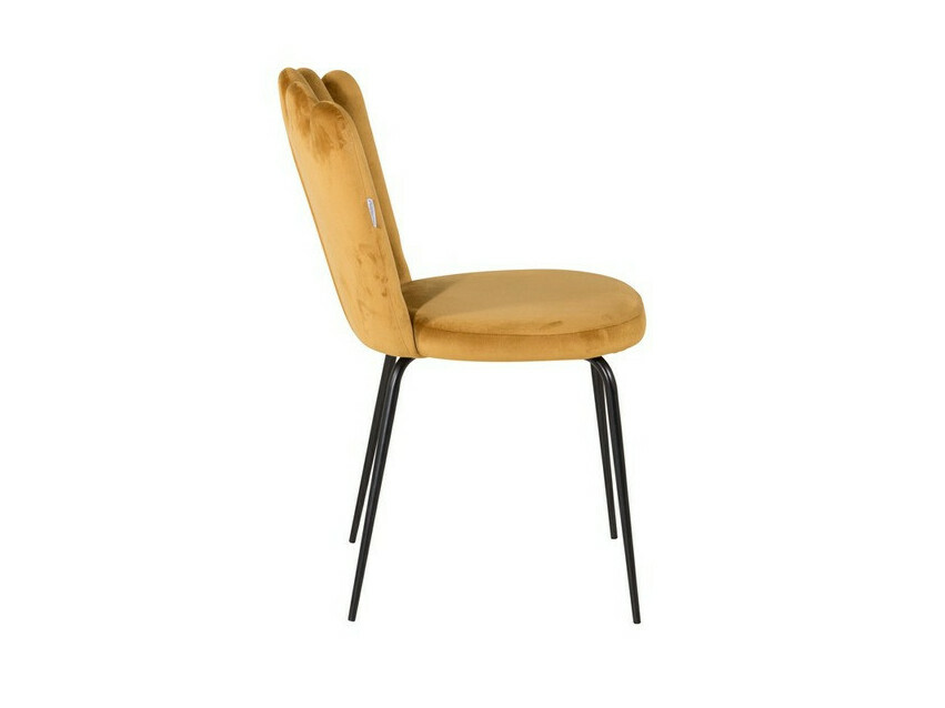 Conjunto de mesas y sillas para comedor Dallas 2624 (Amarillo + Negro)