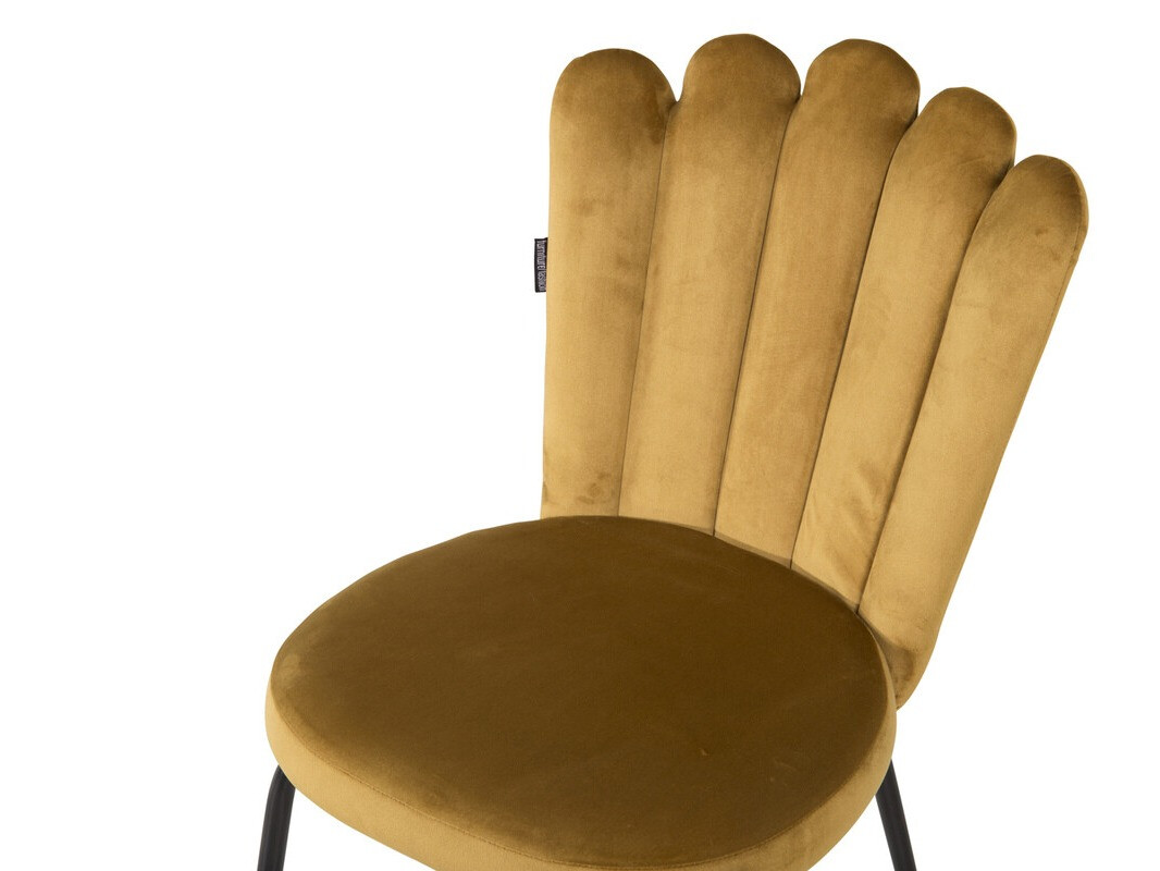 Conjunto de mesas y sillas para comedor Dallas 2624 (Amarillo + Negro)