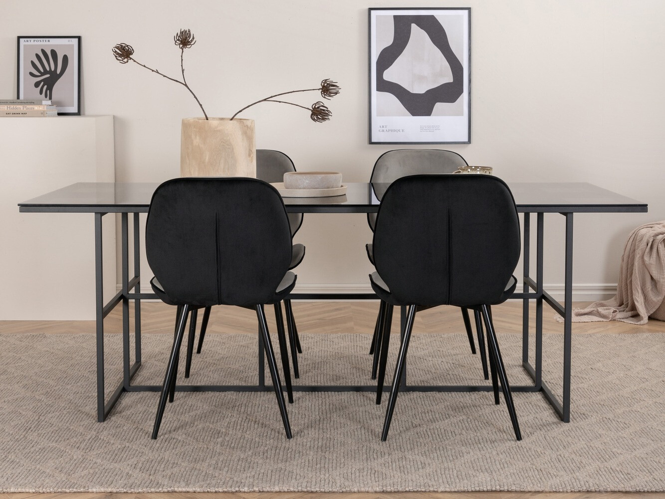 Conjunto de mesas y sillas para comedor Dallas 2649
