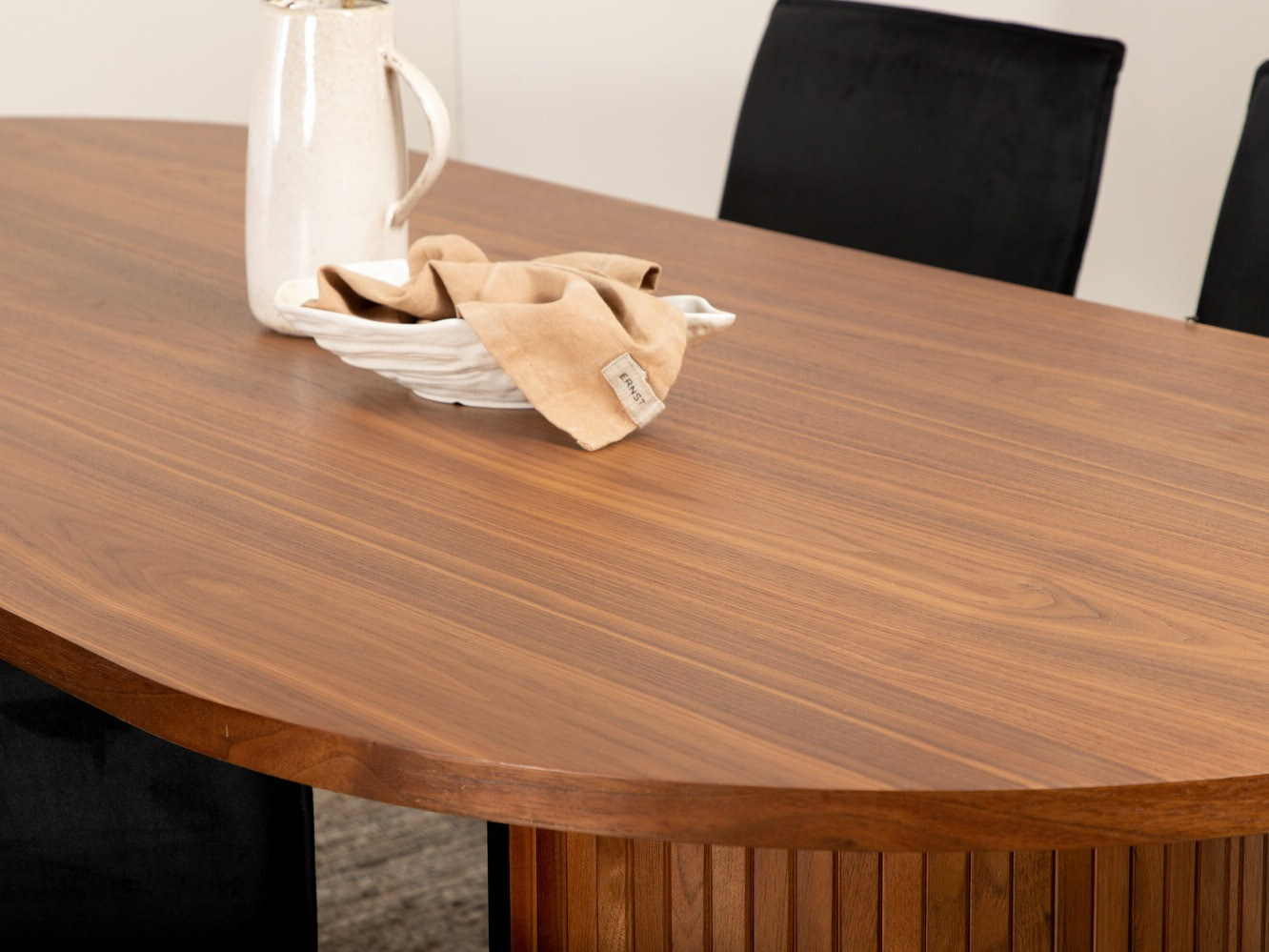Conjunto de mesas y sillas para comedor Dallas 2757 (Negro + Cobre)
