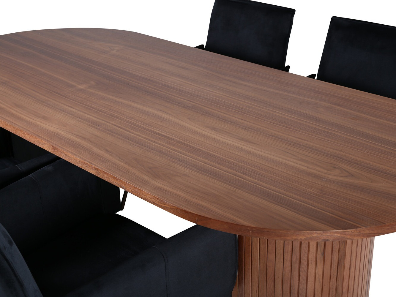 Conjunto de mesas y sillas para comedor Dallas 2757 (Negro + Cobre)
