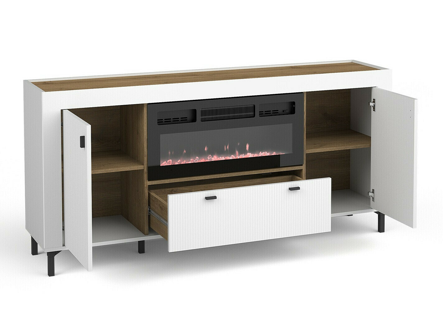 Conjunto de salón Mormavu 115 (Mate blanco)