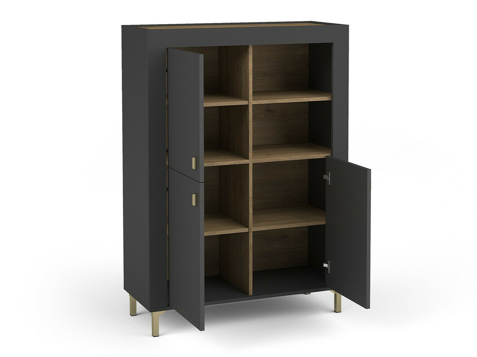 Conjunto de salón Mormavu 115 (Negro mate)