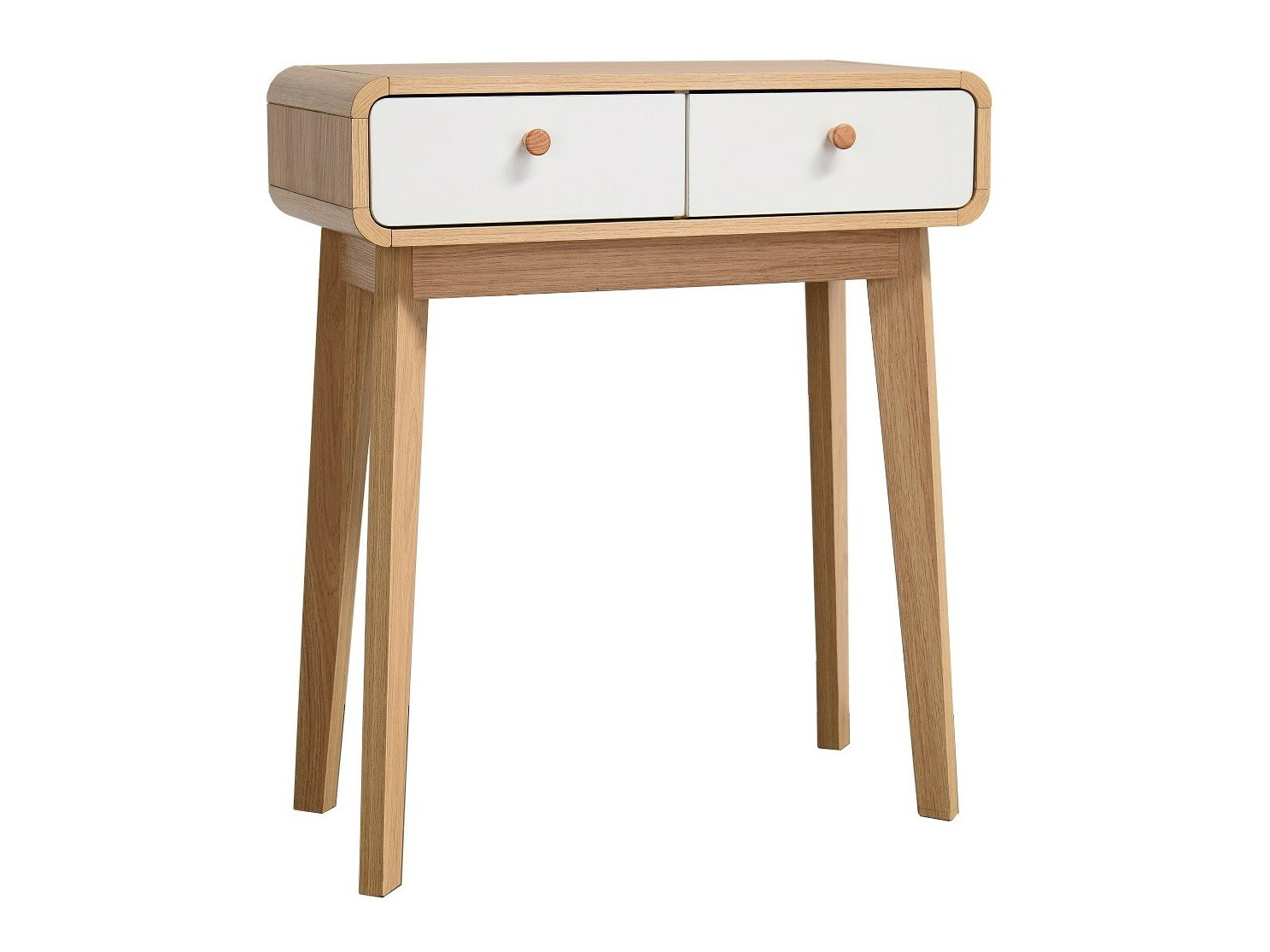 Consola Elbtena 106 (Roble + Blanco)