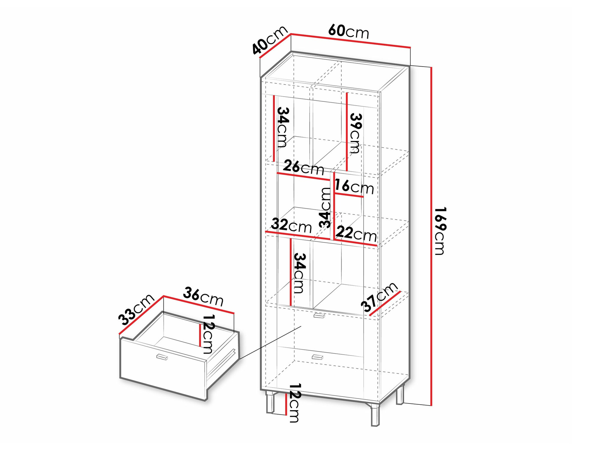 Estantería Mormavu 102 (Mate blanco)