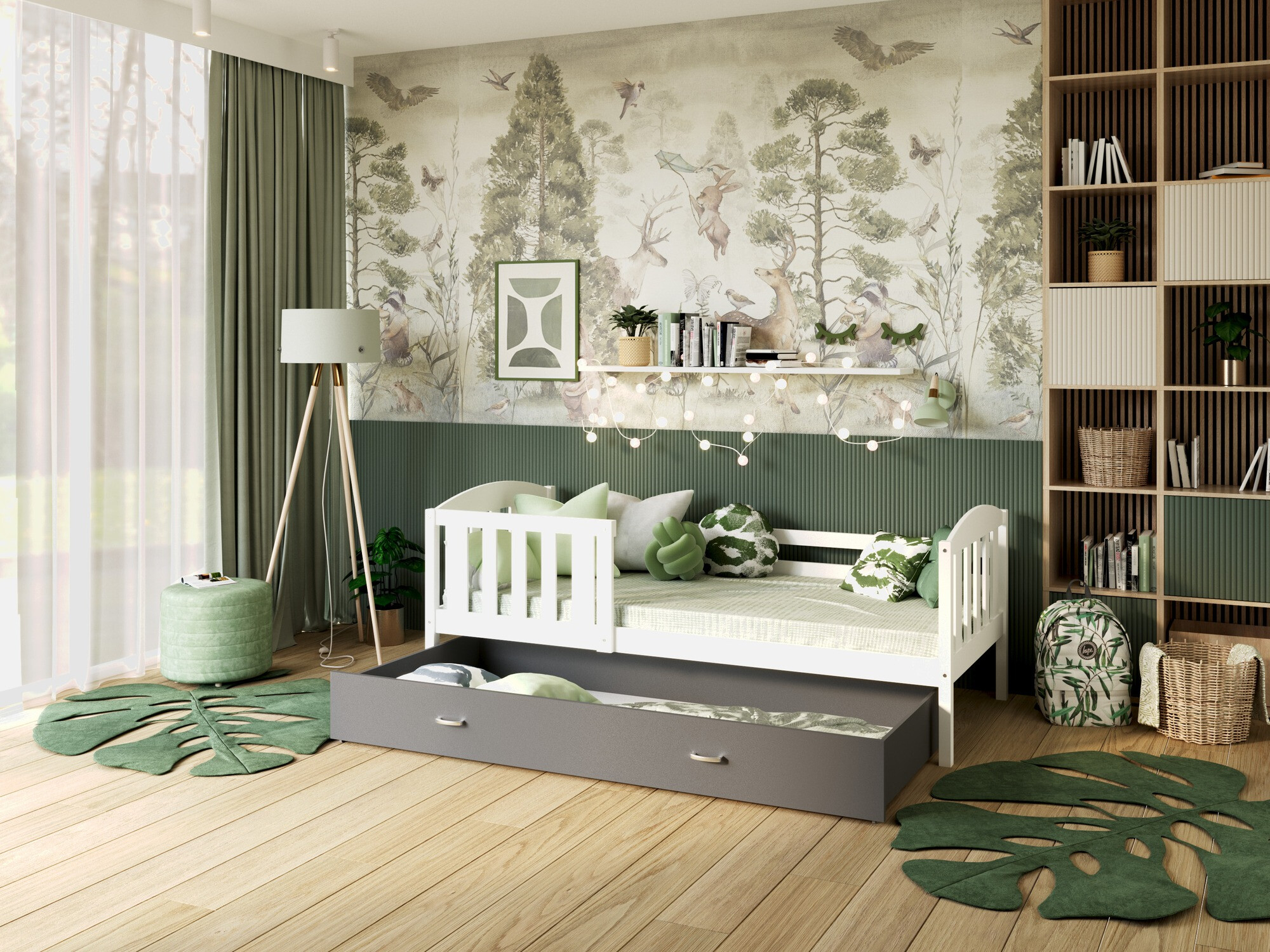 Cama Aurora 126 (Blanco)