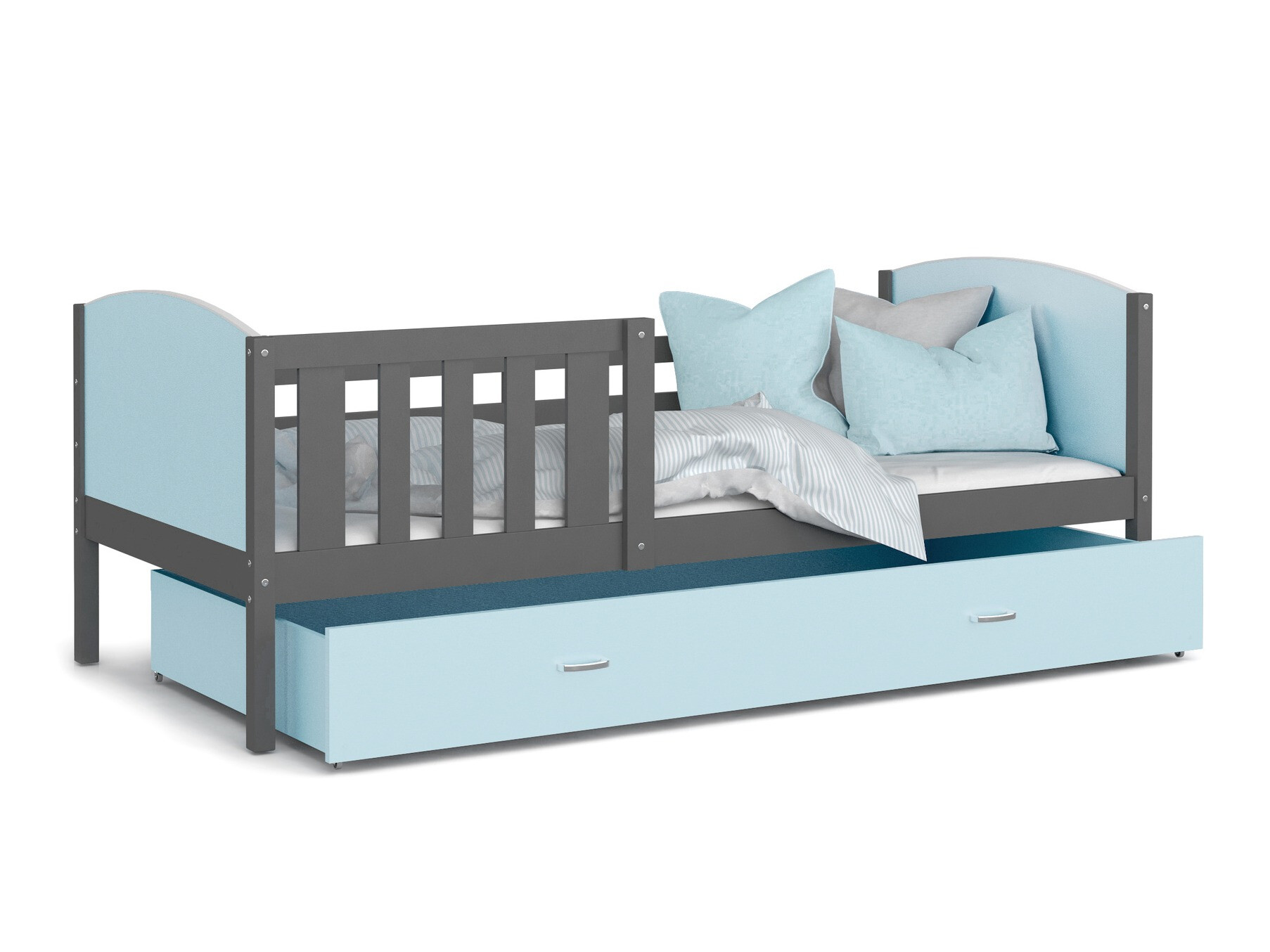 Cama Aurora 131 (Gris)