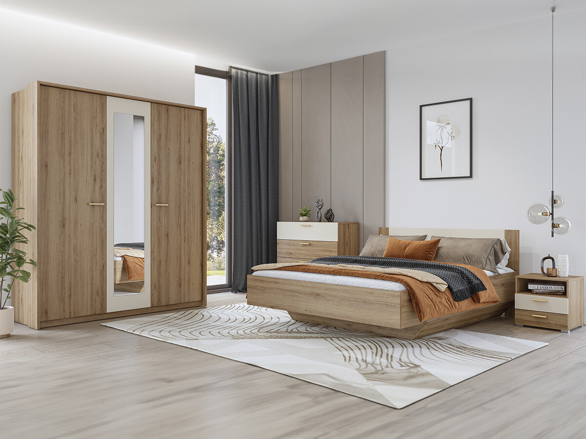 Conjunto de dormitorio Mirsevi 110