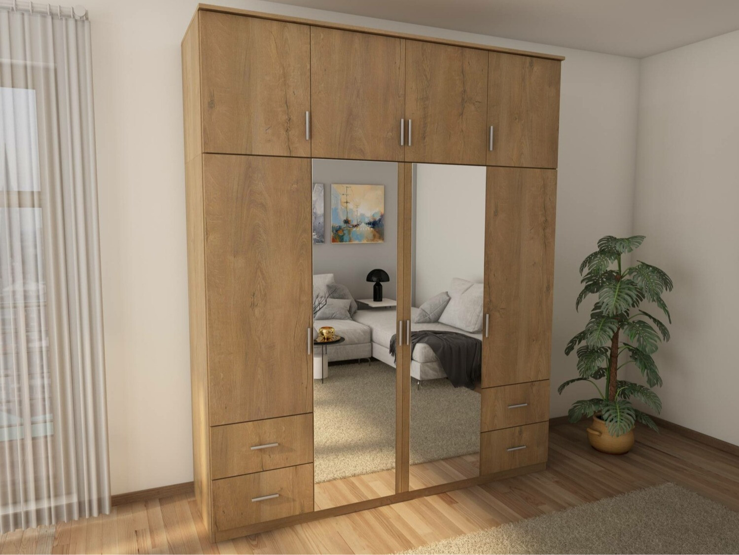 Armario Lexington 143 (Roble de lefkada)