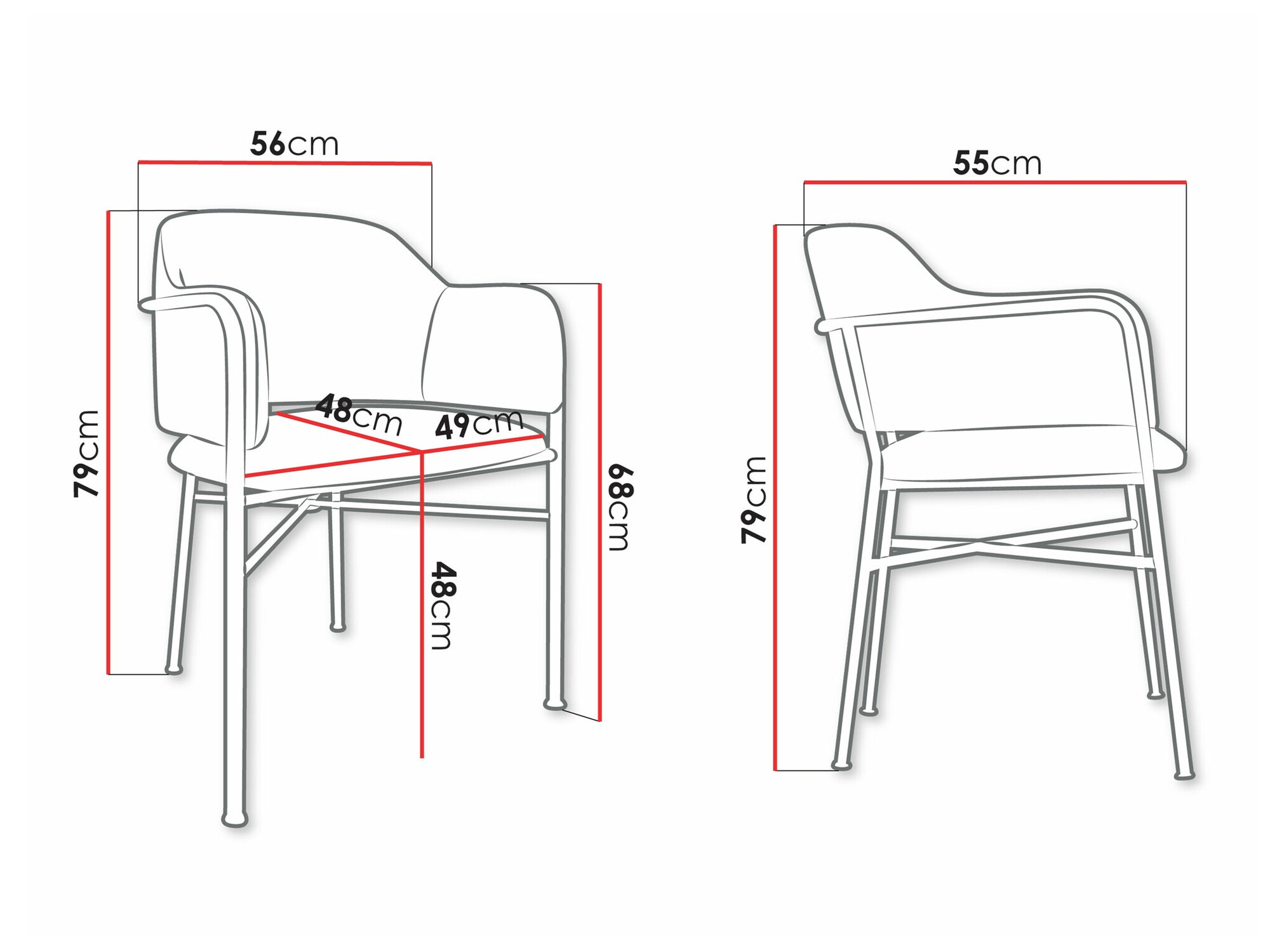 Silla Jackson 113 (Magic Velvet 2240)