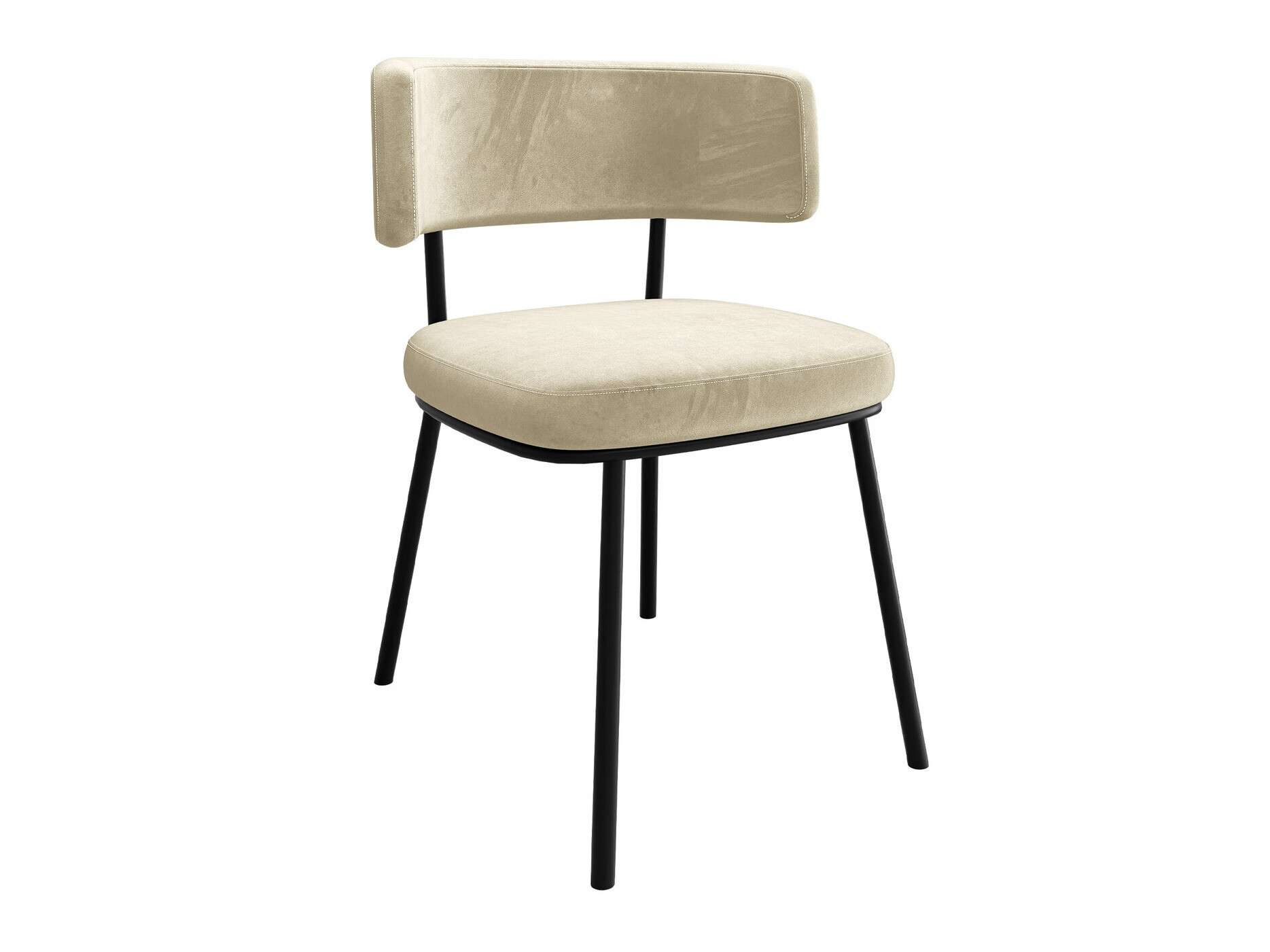 Silla Jackson 114 (Negro + Magic Velvet 2250)