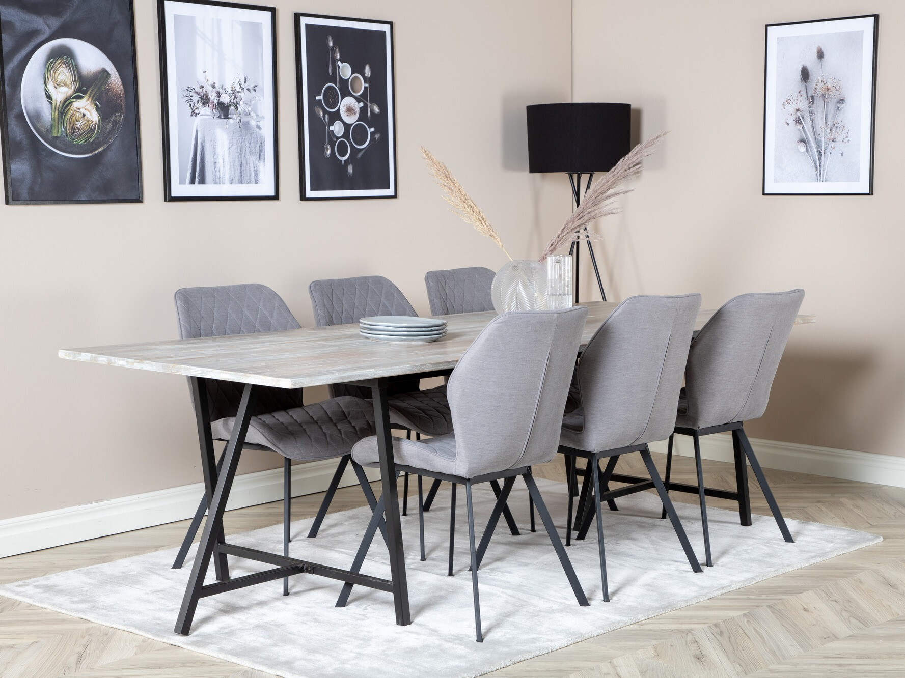 Conjunto de comedor Dallas 1851