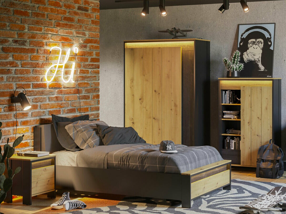 Conjunto de dormitorio Lomsevu 123
