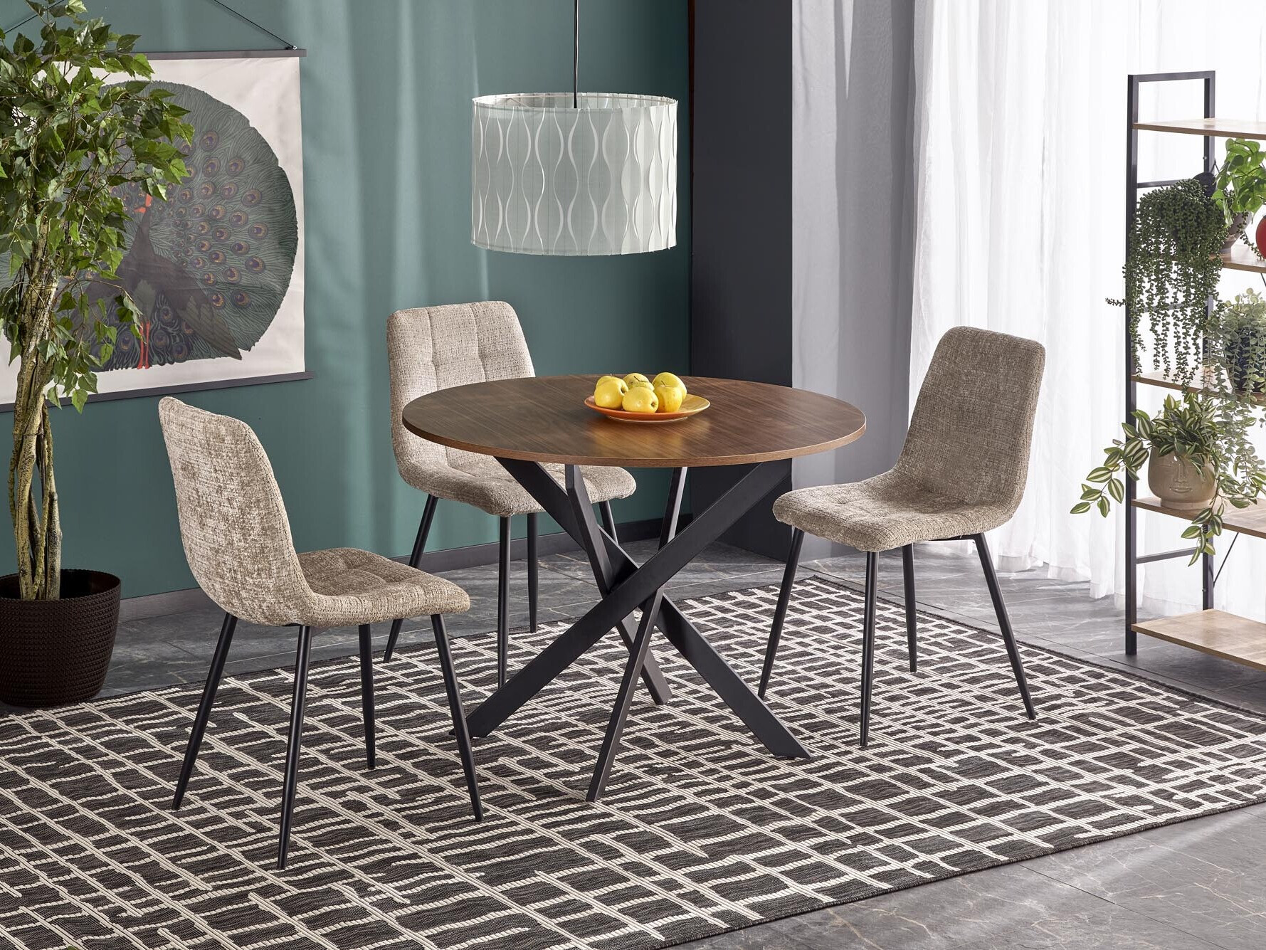 Mesa Houston 1788 (Nogal + Negro)