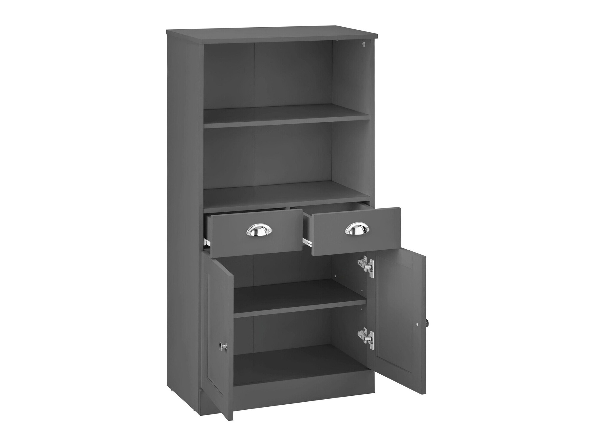 Armario de pie para baño Elmvene 102 (Gris)