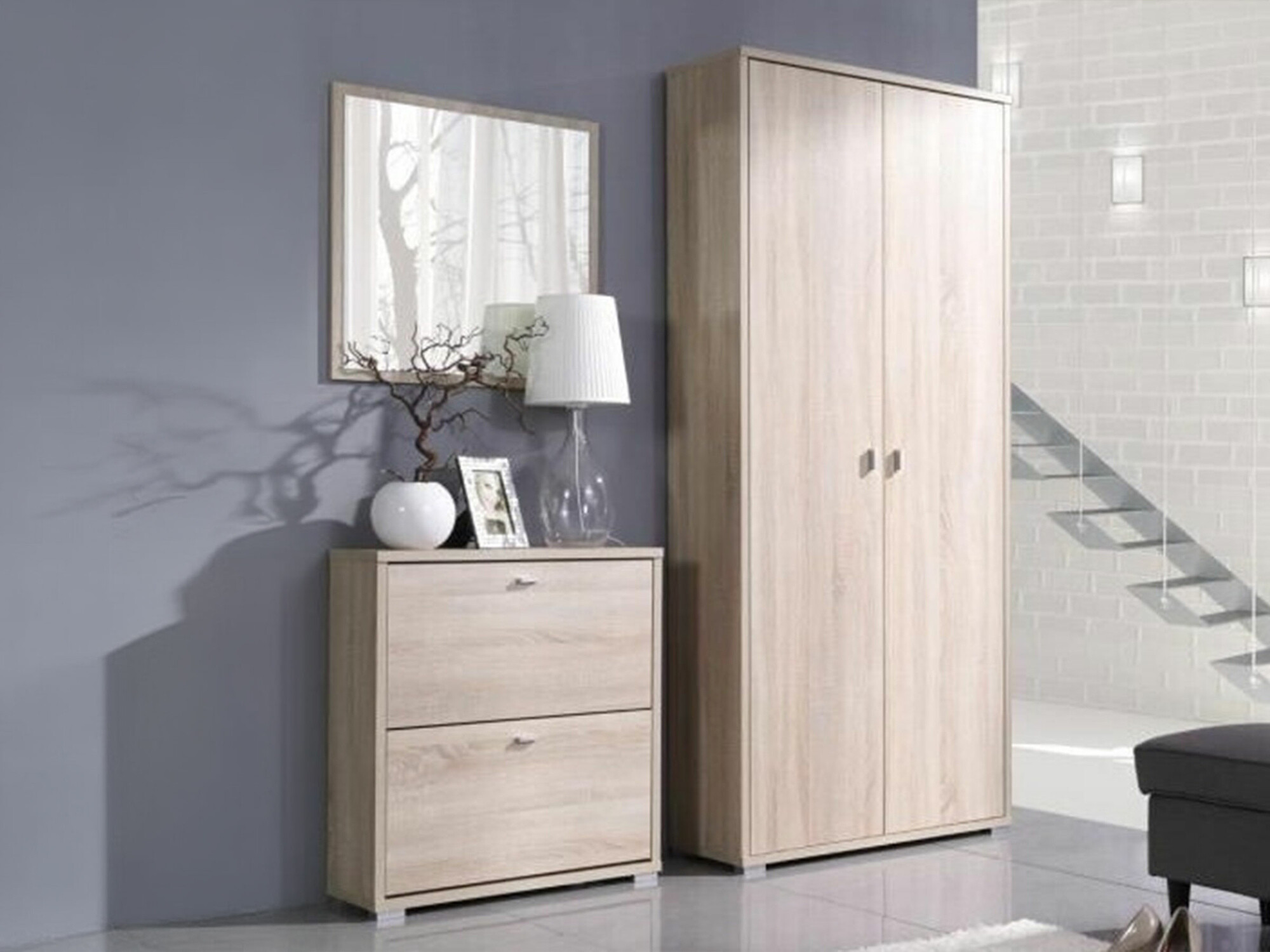 Conjunto para recibidor Fenmora 105 (Roble Sonoma)