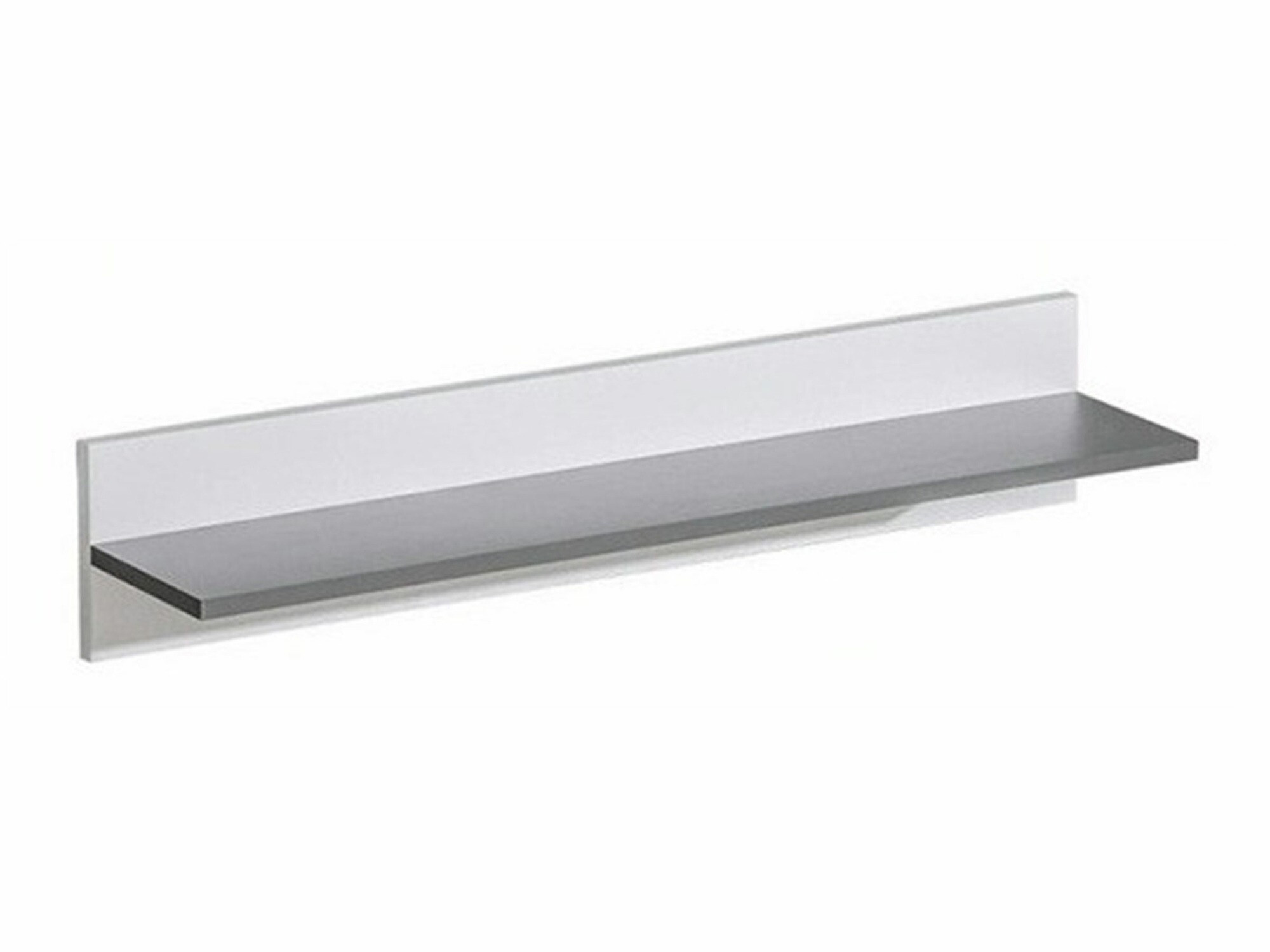 Estantería de pared Levtala 111 (Antracita + Blanco)