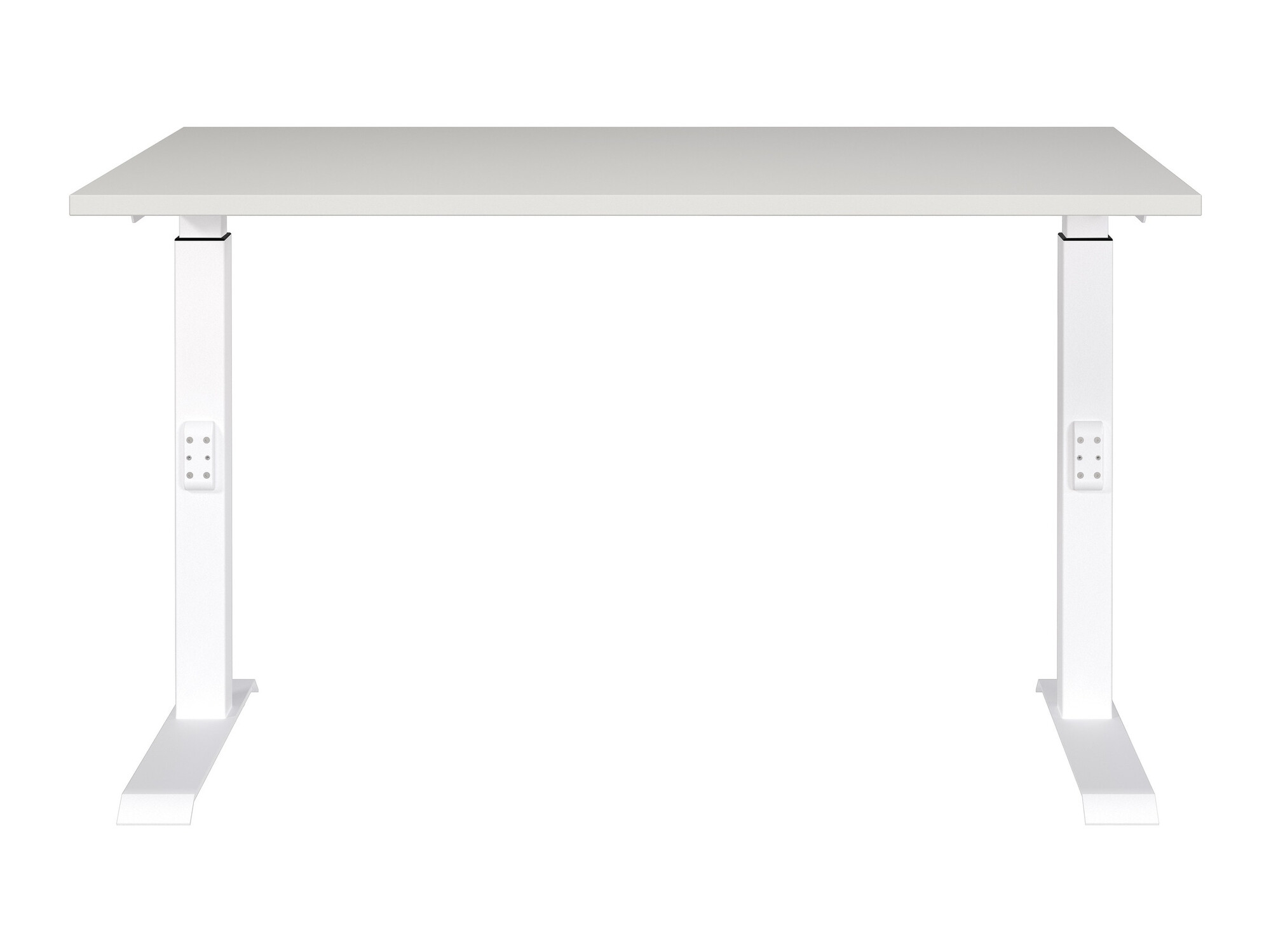 Mesa de oficina Sacramento 420 (Gris claro + Blanco)