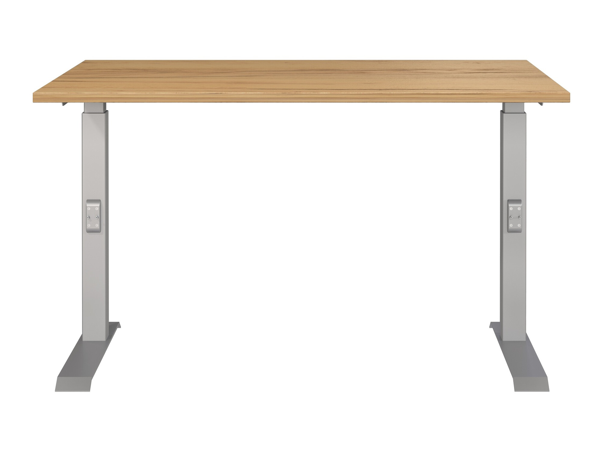 Mesa de oficina Sacramento 420 (Navarra roble + Plata)