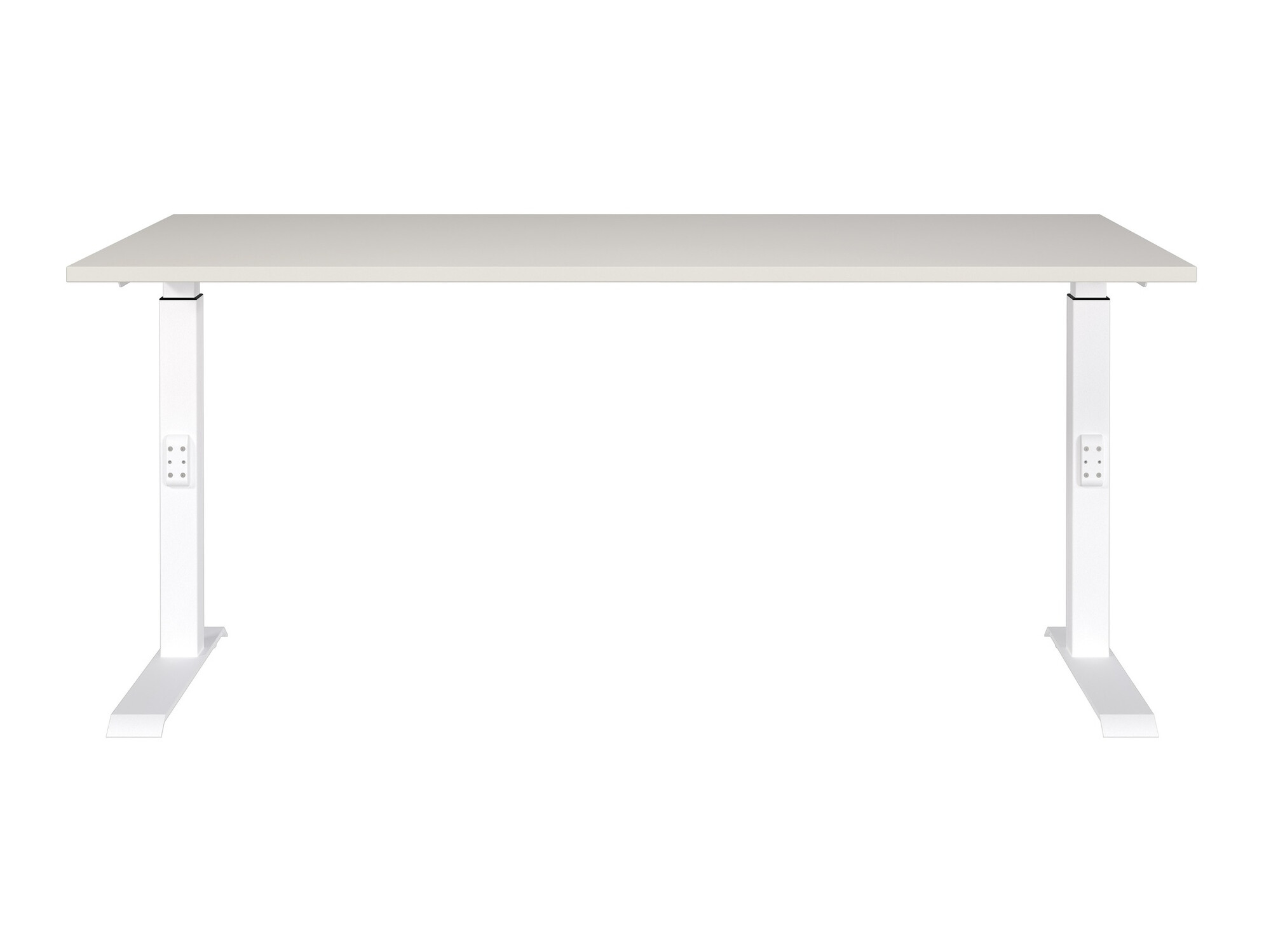 Mesa de oficina Sacramento 421 (Gris claro + Blanco)