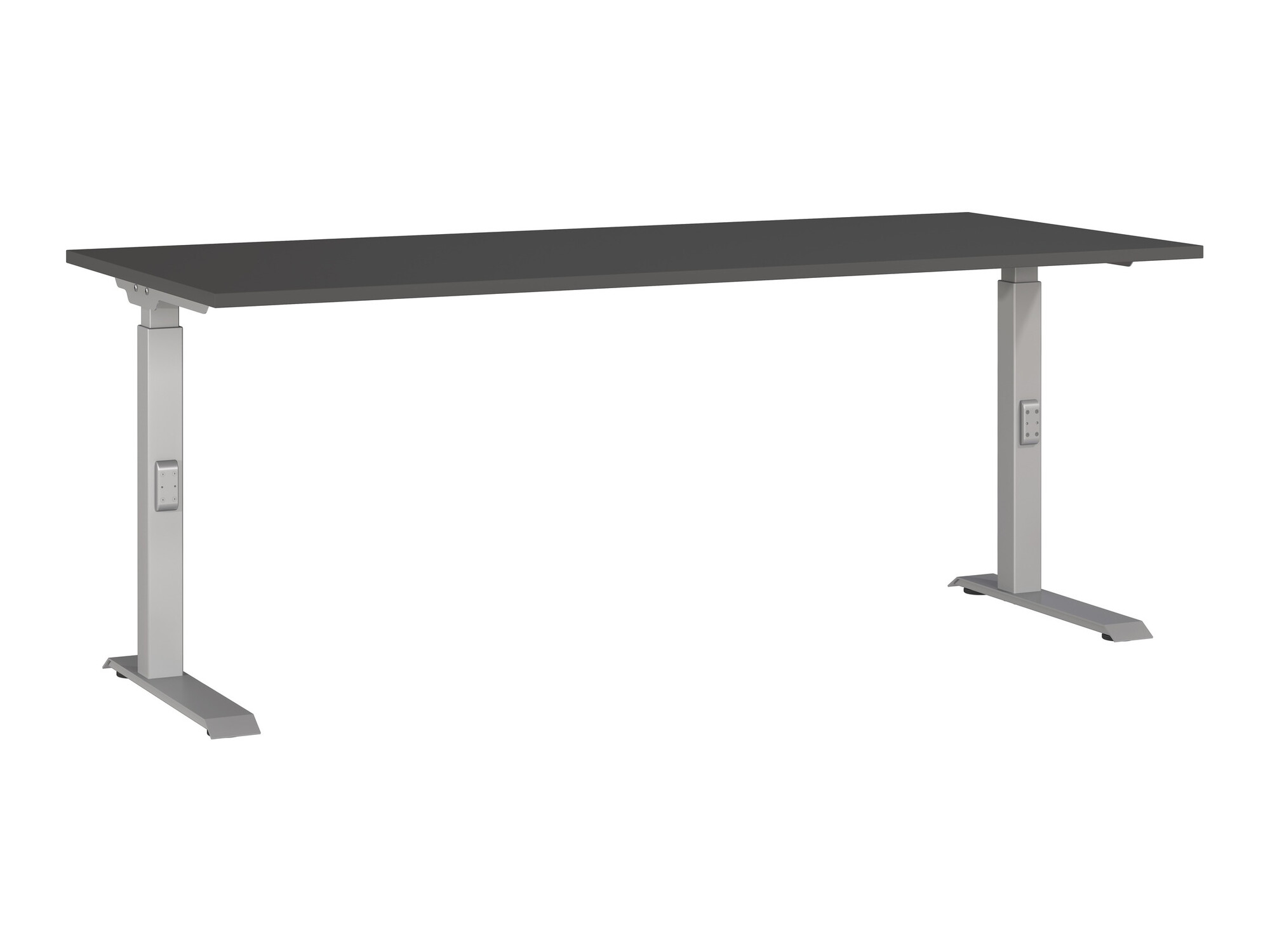 Mesa de oficina Sacramento 422 (Grafito + Plata)