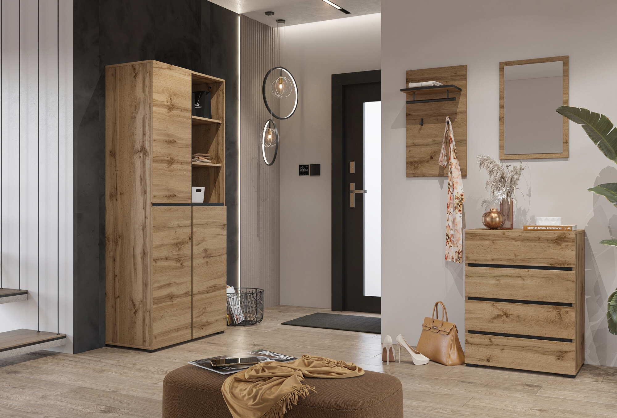 Cómoda Alfere 111 (Roble wotan)