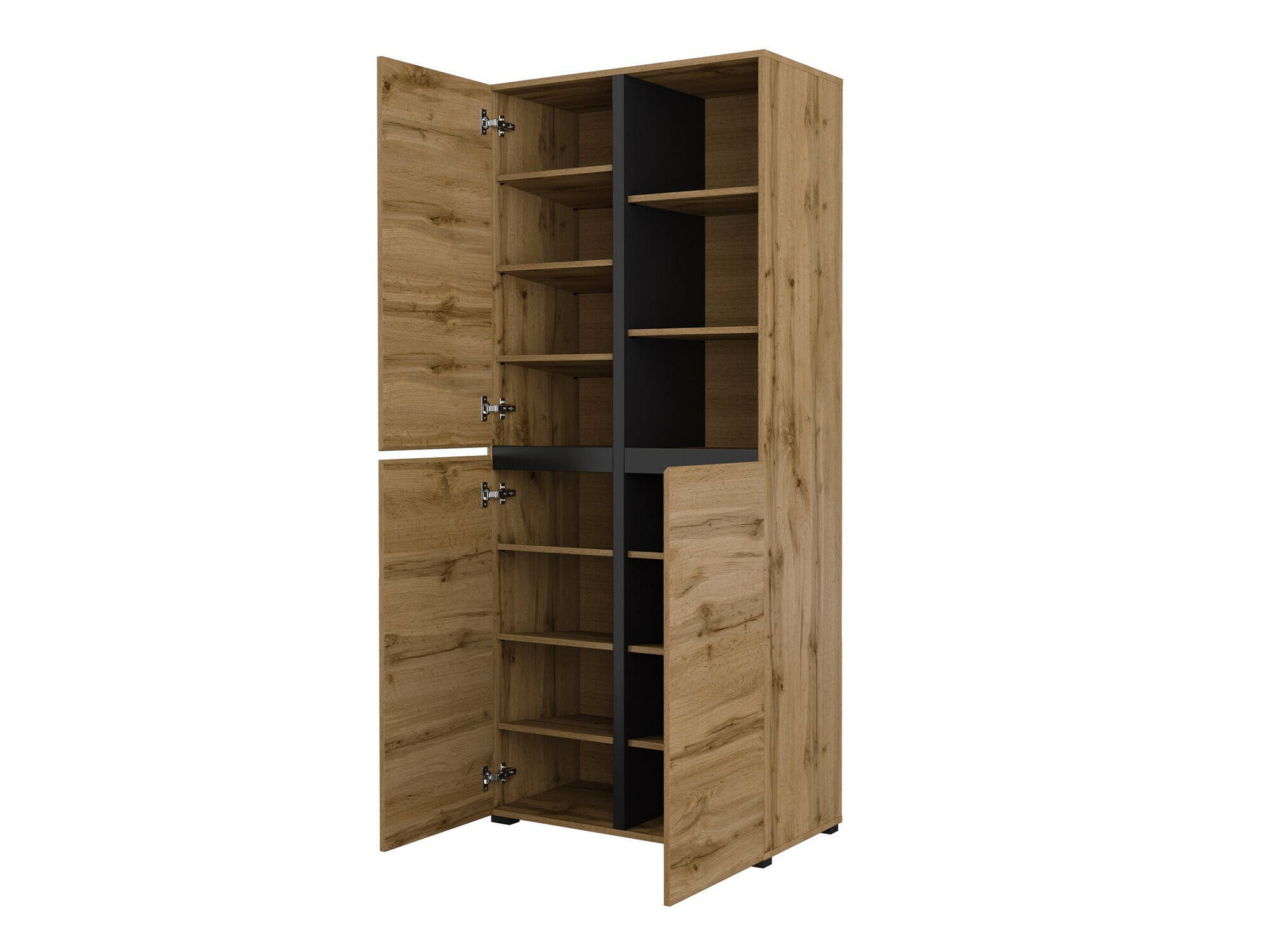 Estante para zapatos Alfere 116 (Roble wotan)