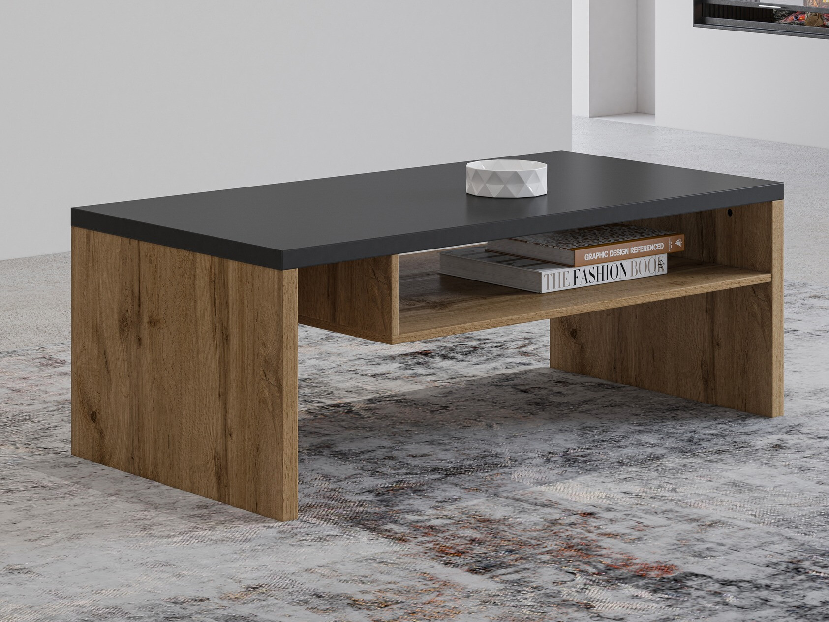 Mesa de centro Alfere 112 (Roble wotan)