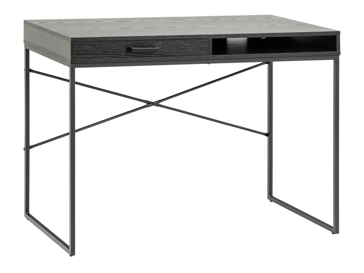 Mesa de oficina Sevferi 100 (Negro)