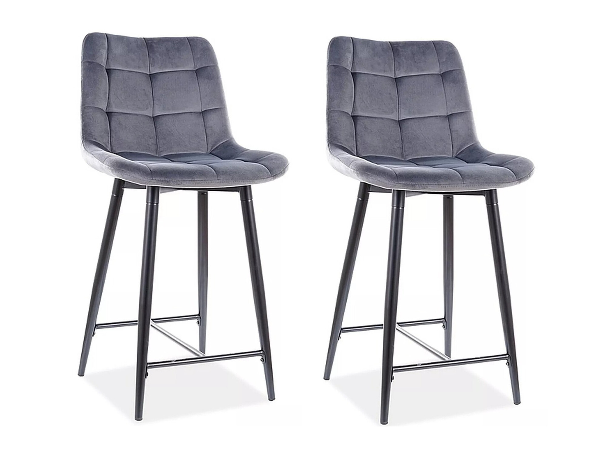 Silla de barra Detroit 393 (Gris)