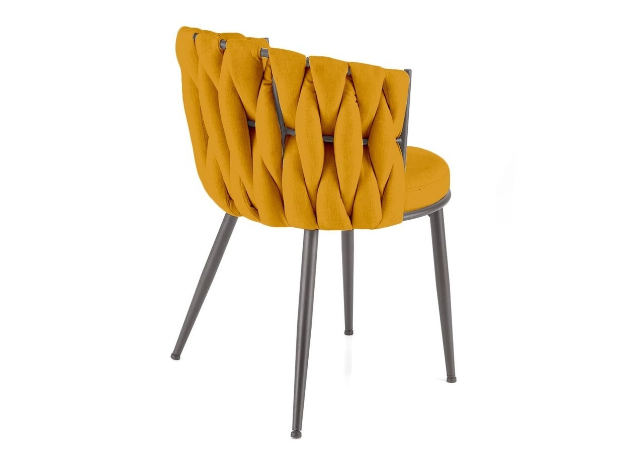 Silla Houston 1508 (Mostaza + Negro)