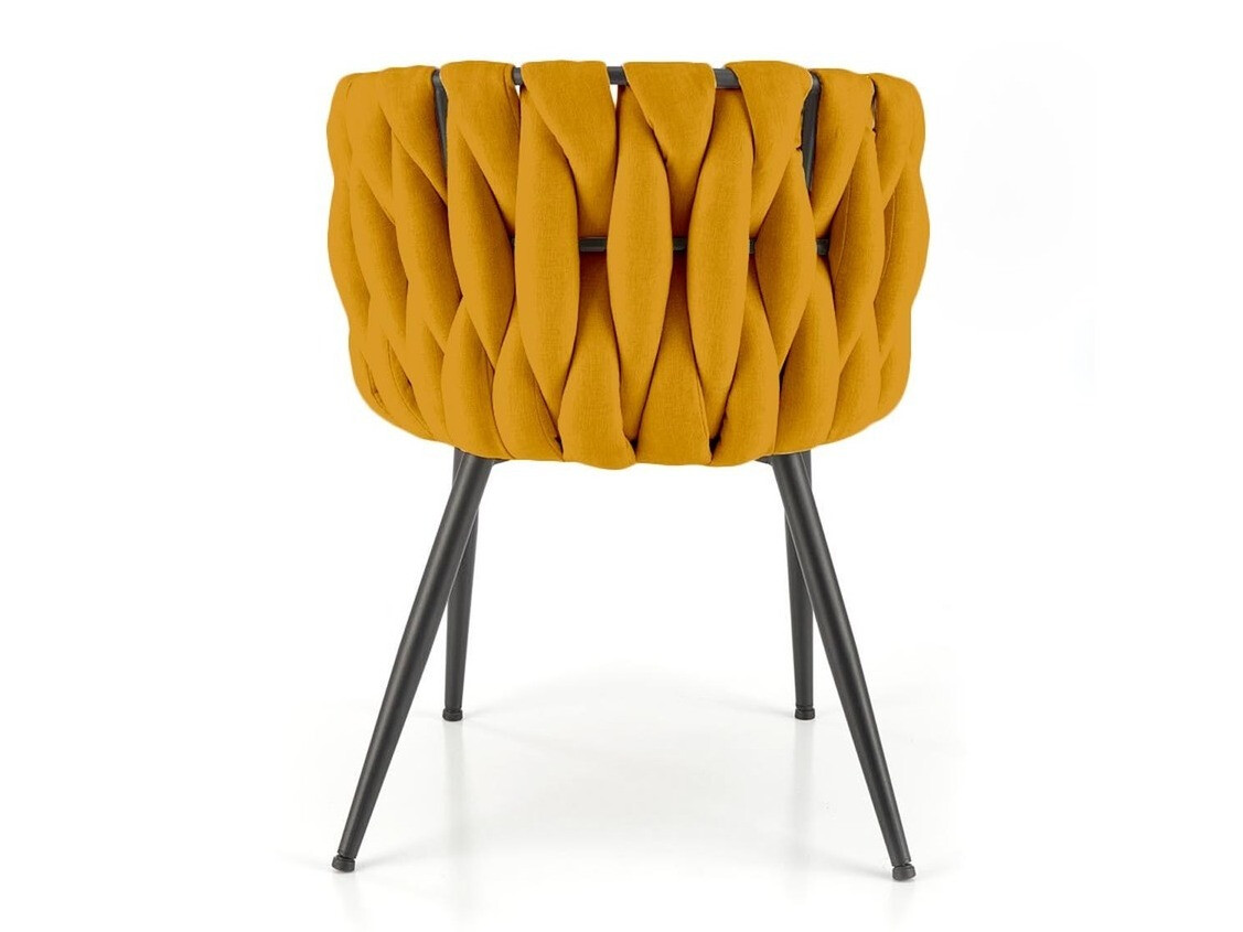 Silla Houston 1508 (Mostaza + Negro)