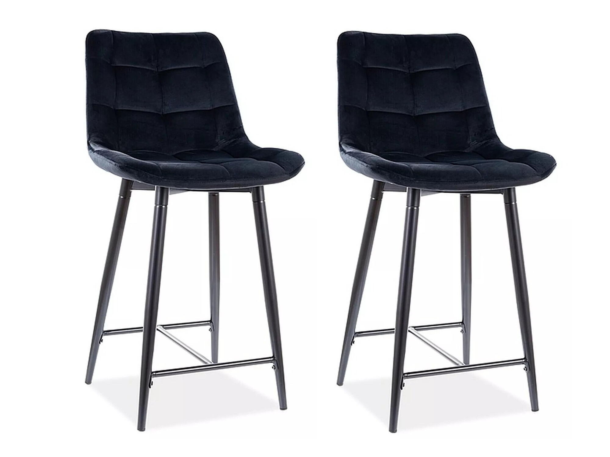 Taburete alto Detroit 393 (Negro)