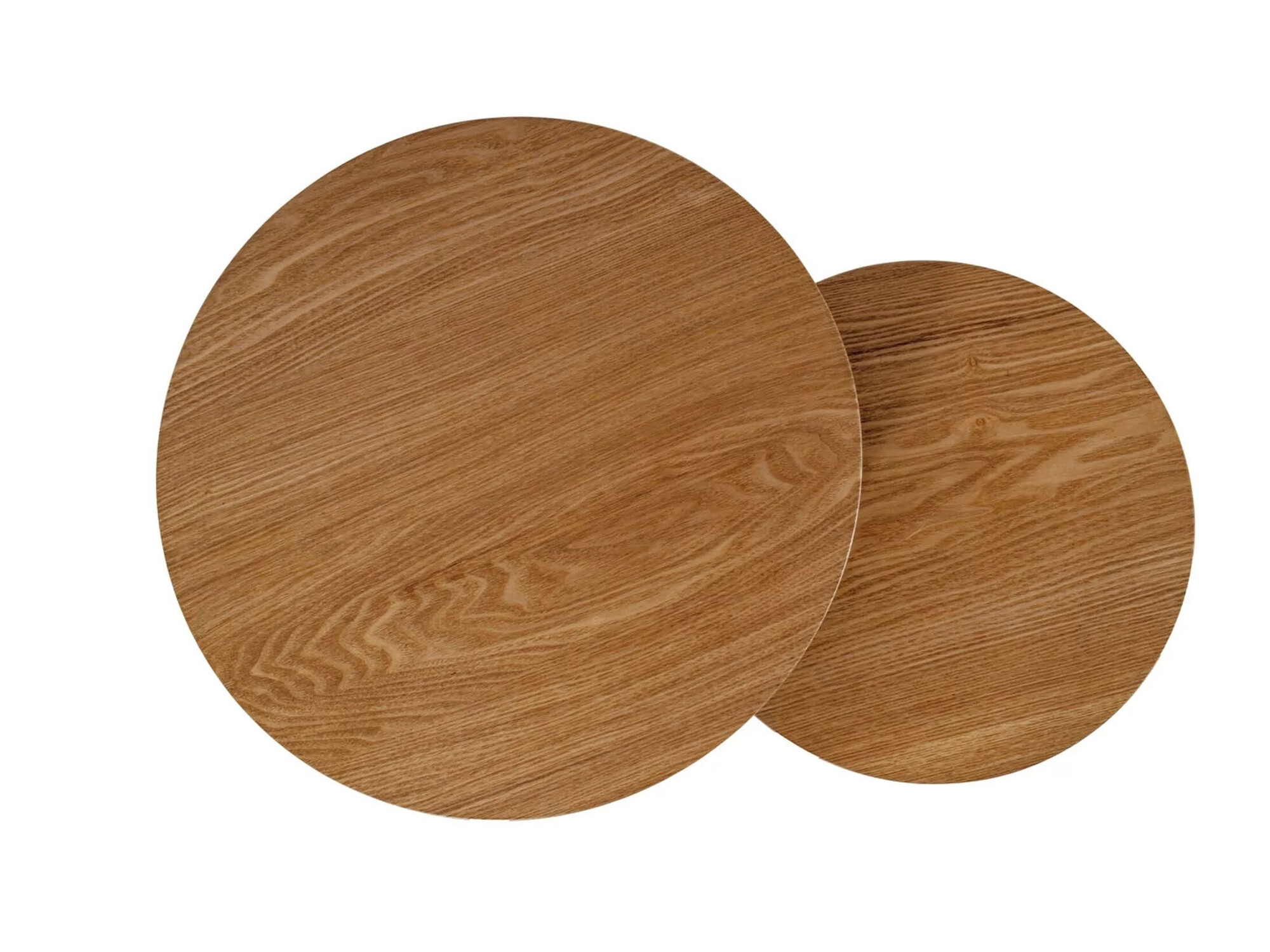 Conjunto mesa de centro Detroit 486 (Negro + Roble)