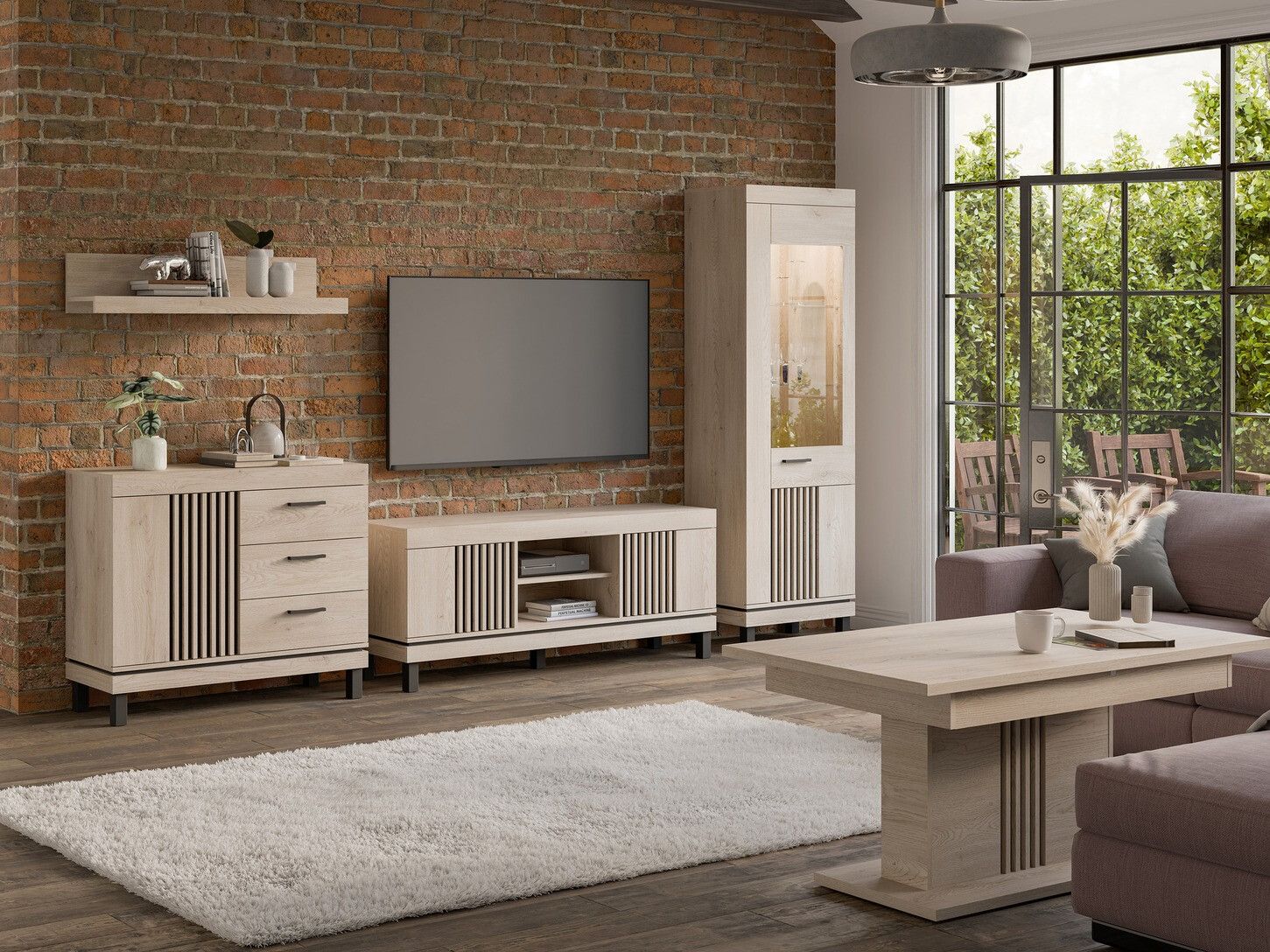 Estantería de pared Sermelu 110