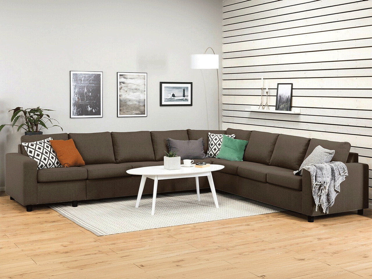 Sofá rinconero Scandinavian Choice Remavio 148 (Inari 27)