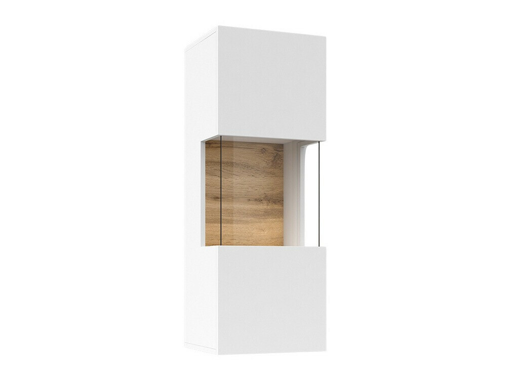 Armario de pared Revmiru 101 (Blanco + Roble wotan)