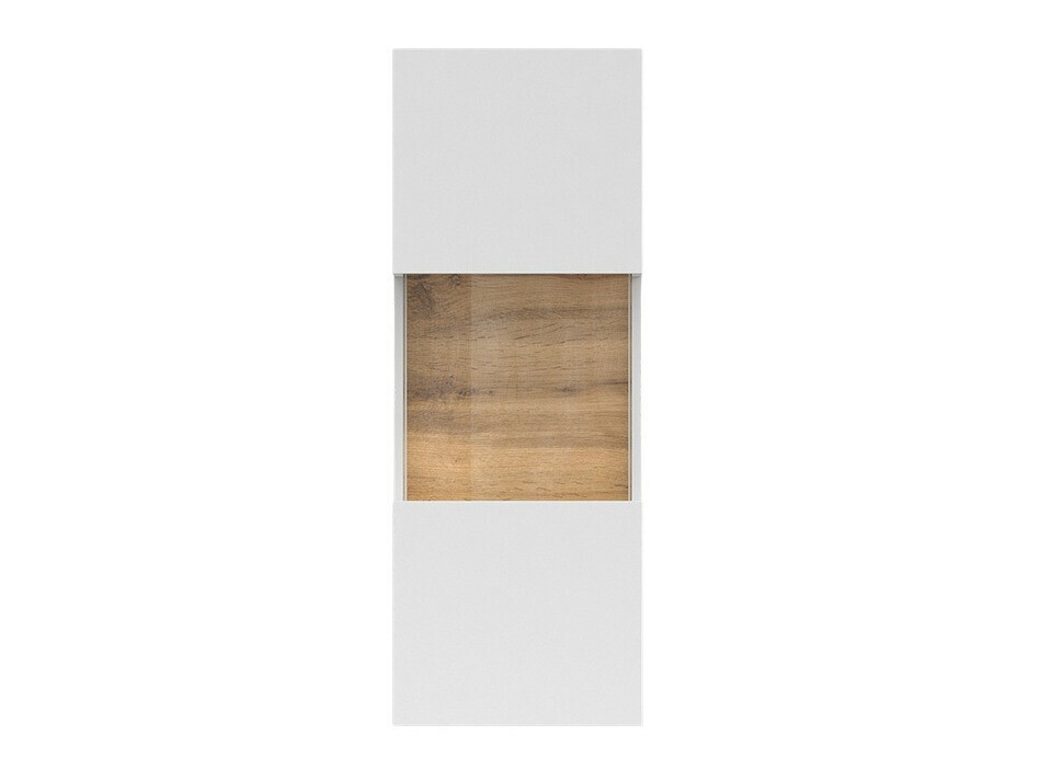 Armario de pared Revmiru 101 (Blanco + Roble wotan)