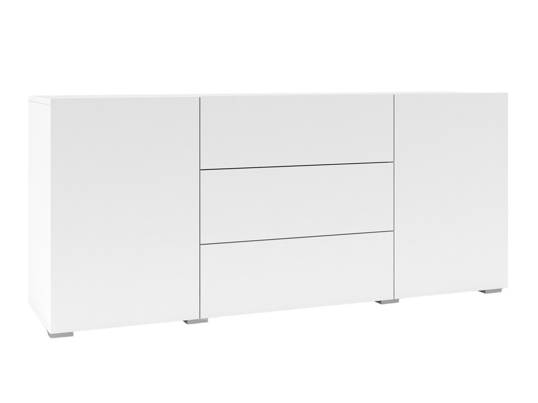 Cómoda Revmiru 103 (Blanco + Roble wotan)