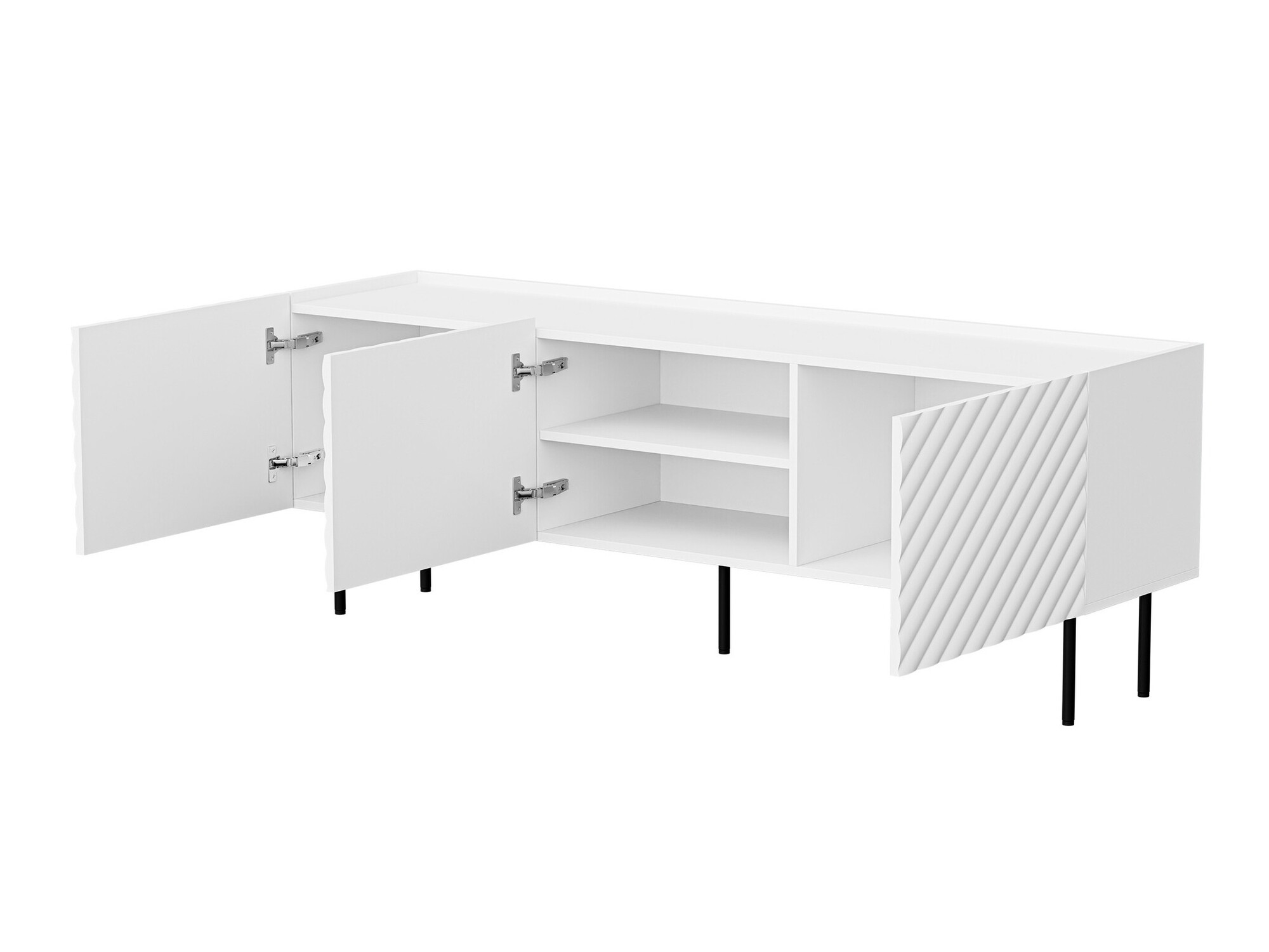 Conjunto de salón Sillen (Negro)