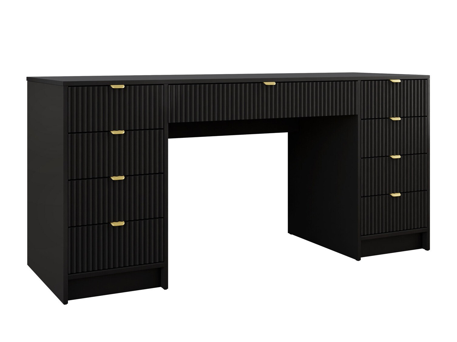Mesa de oficina Comfivo Larmire 110 (Negro)